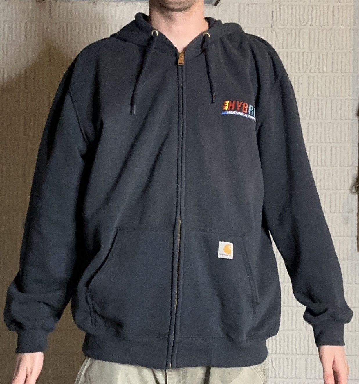 Carhartt Vintage Carhartt Work Wear Zip Up Jacket Size US XL / EU 56 / 4 - 1 Thumbnail