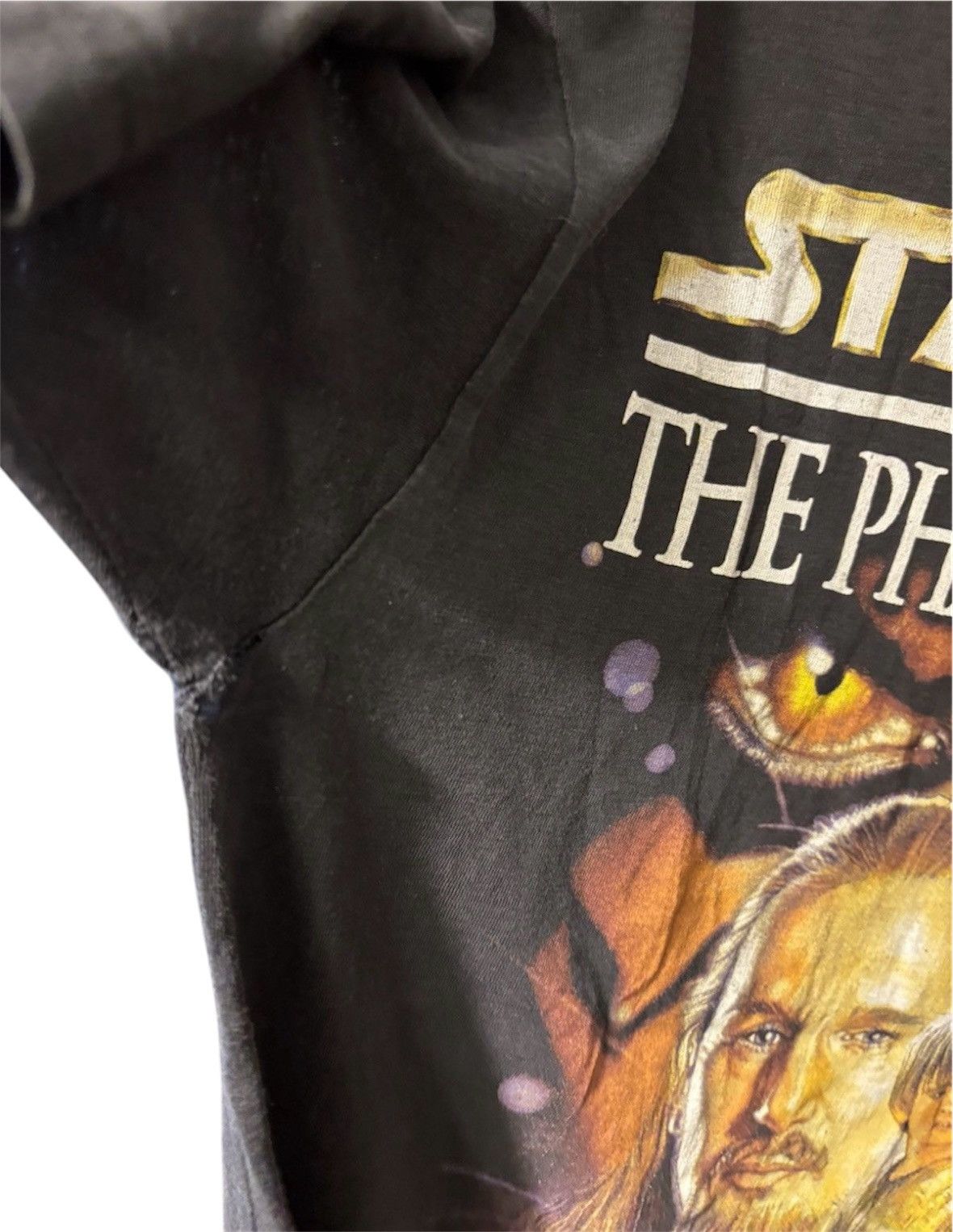 Band Tees Vintage 1999 star wars episode 1 distressed promo tee Size US L / EU 52-54 / 3 - 5 Thumbnail