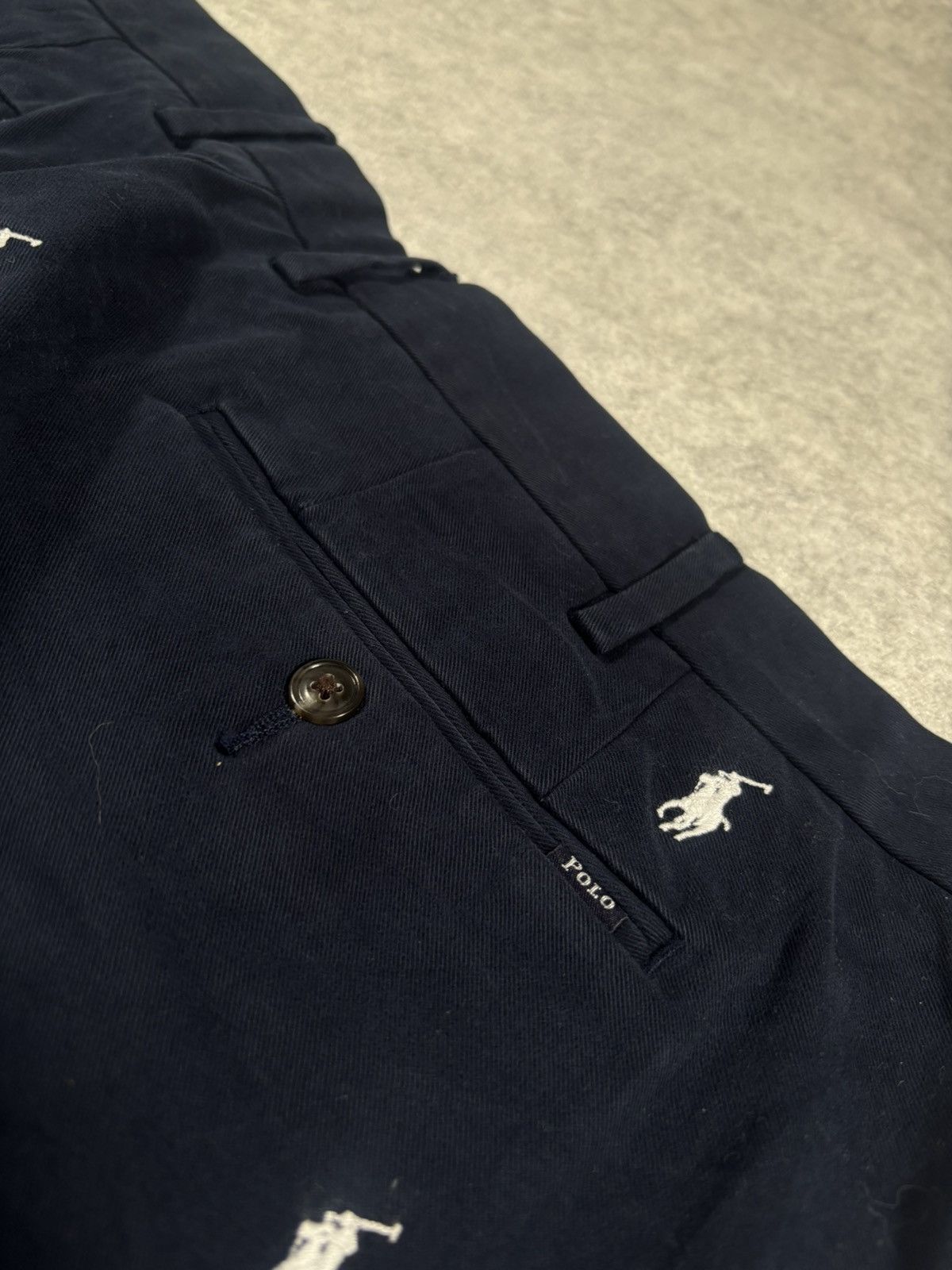 Polo Ralph Lauren Polo ralph lauren monogram pony shorts y2k summer vinatge Size US 38 / EU 54 - 5 Thumbnail