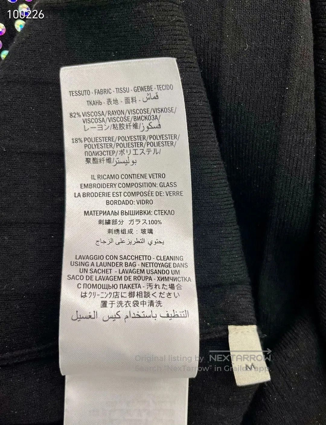 Gucci Gucci Full Diamond Top. Size M / US 6-8 / IT 42-44 - 8 Thumbnail