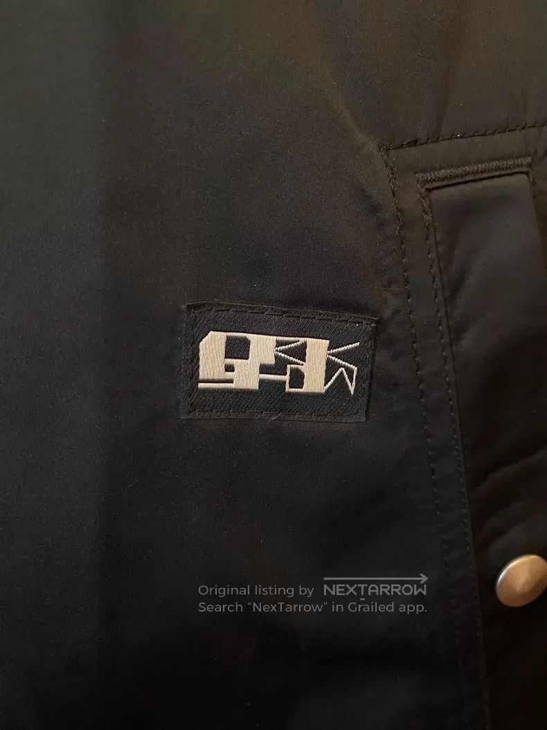 Rick Owens Rick Owens 21ss Men's nylon snap jacket Size US S / EU 44-46 / 1 - 5 Thumbnail