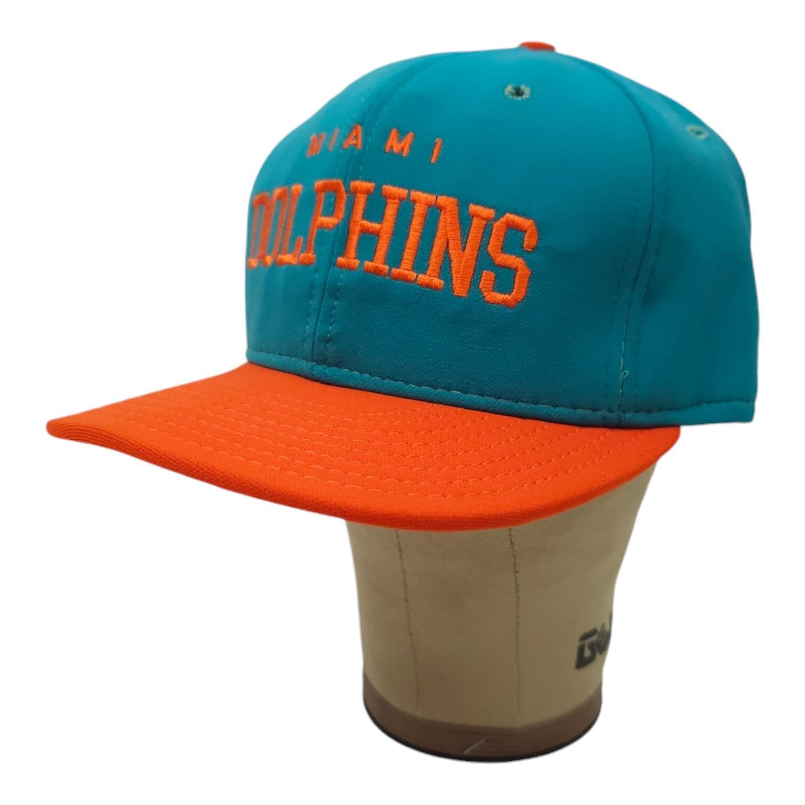Other AJD Miami Dolphins Snapback Cap NFL Football Vintage 90s USA Size ONE SIZE - 2 Thumbnail
