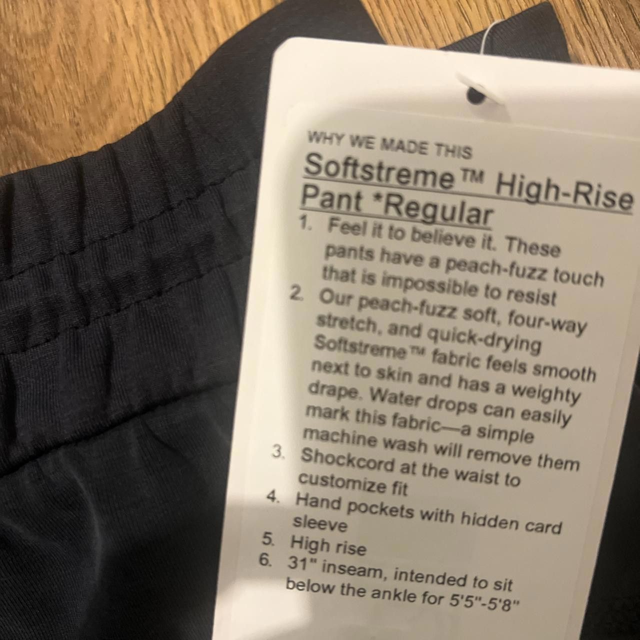 Lululemon Lululemon Women's Black Trousers Size 30" / US 8 / IT 44 - 3 Thumbnail