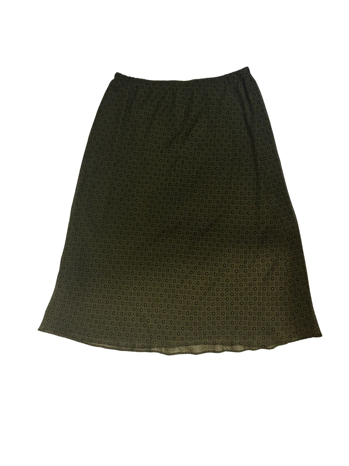 Other Olive long Skirt.ws4832 Size 38" / US 16 / IT 52 - 1 Thumbnail