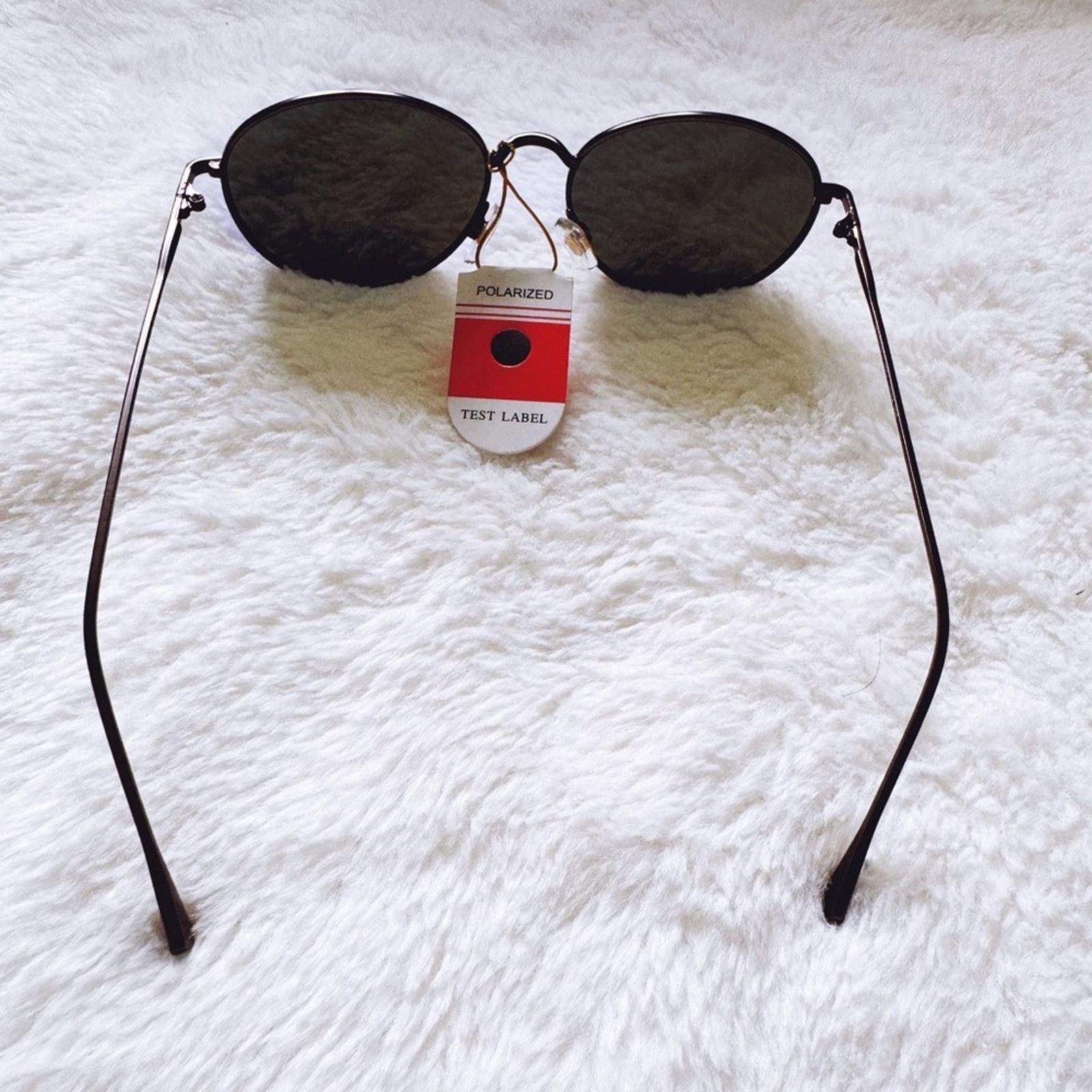 Other Brielle Bright Blue Polarized Mirrored Sunglasses Size ONE SIZE - 10 Thumbnail