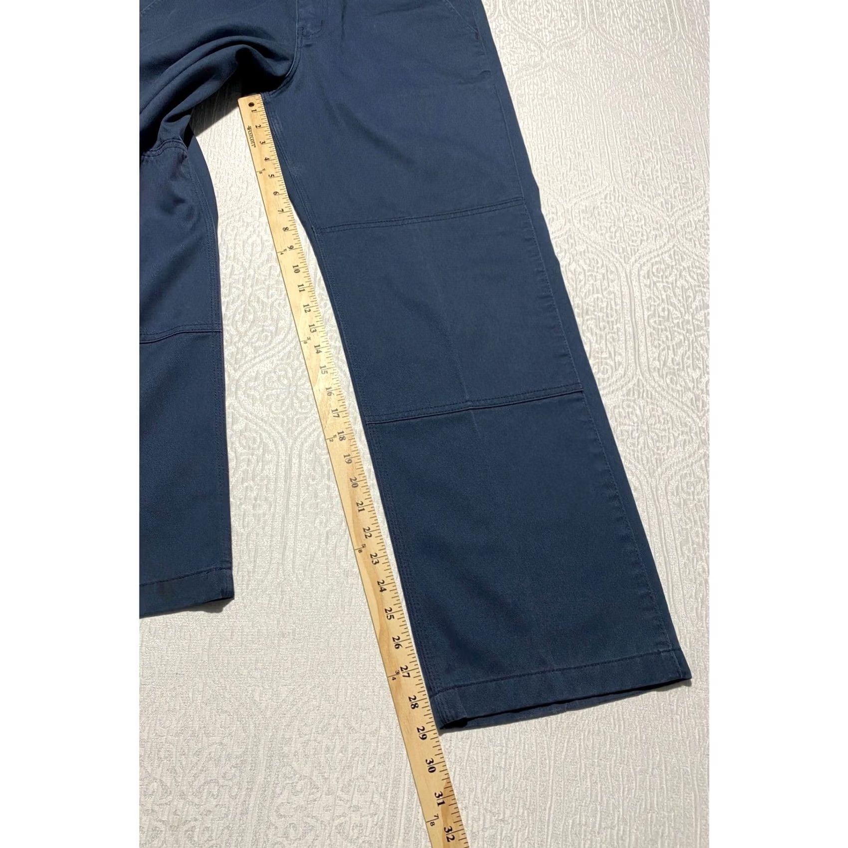Carhartt Carhartt Work Pants Navy Blue Relaxed Fit Carpenter 32x29 Size US 32 / EU 48 - 6 Thumbnail