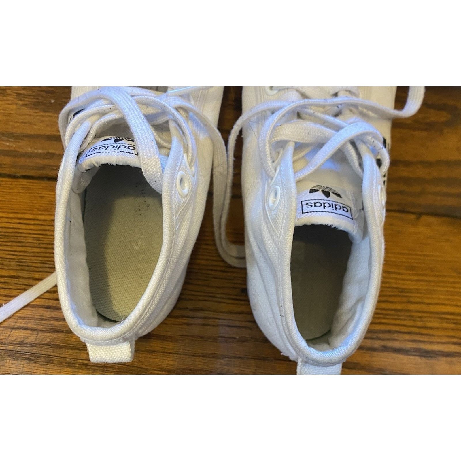 Adidas Adidas Originals High Cloud WHITE/BLACK Mens 6, Women’s 8 Size US 6 / EU 39 - 6 Thumbnail