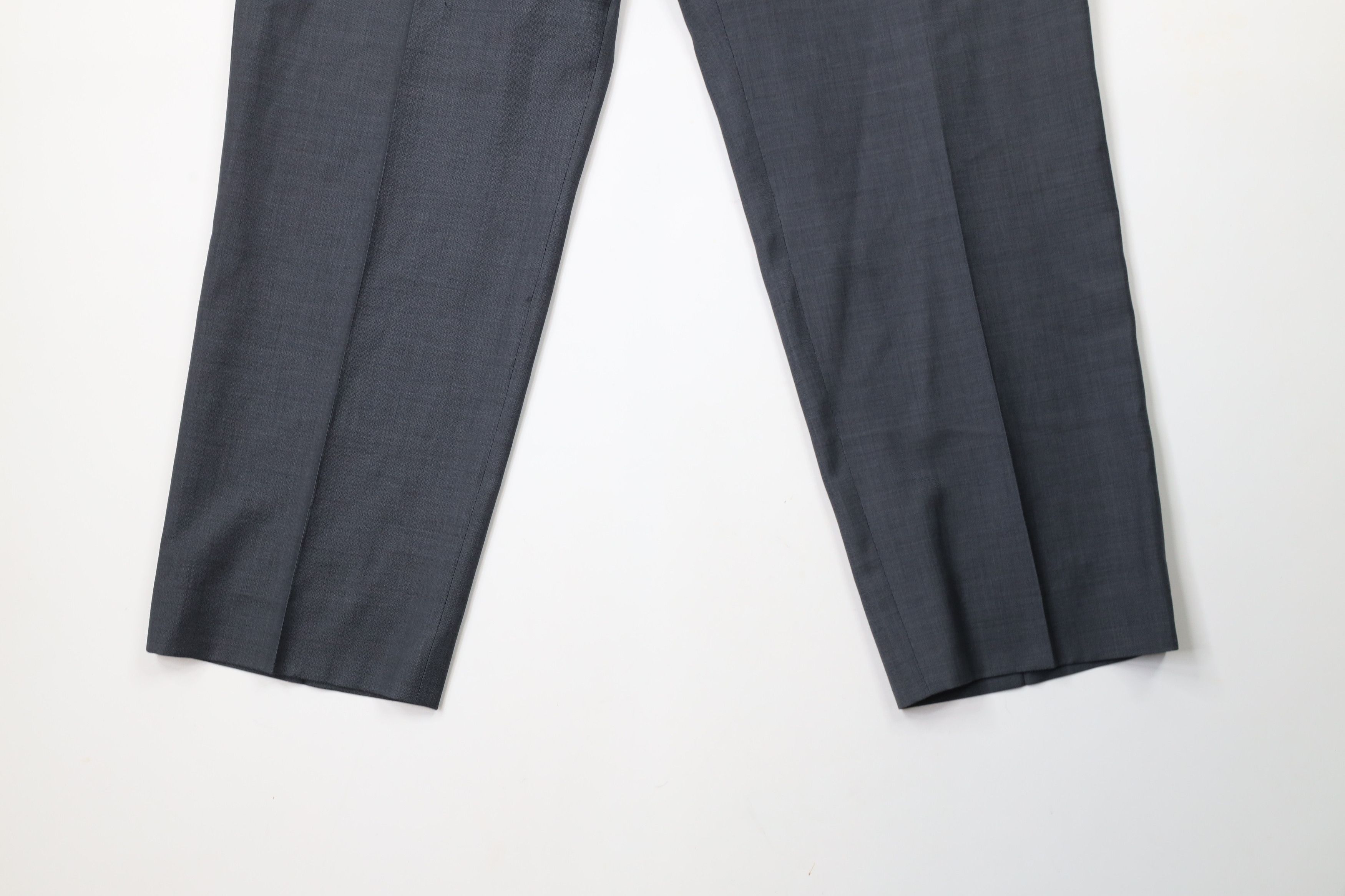 Vintage Jos A Bank Tailored Fit Wool 2 Piece Suit Wedding Suit Size 46R - 16 Thumbnail