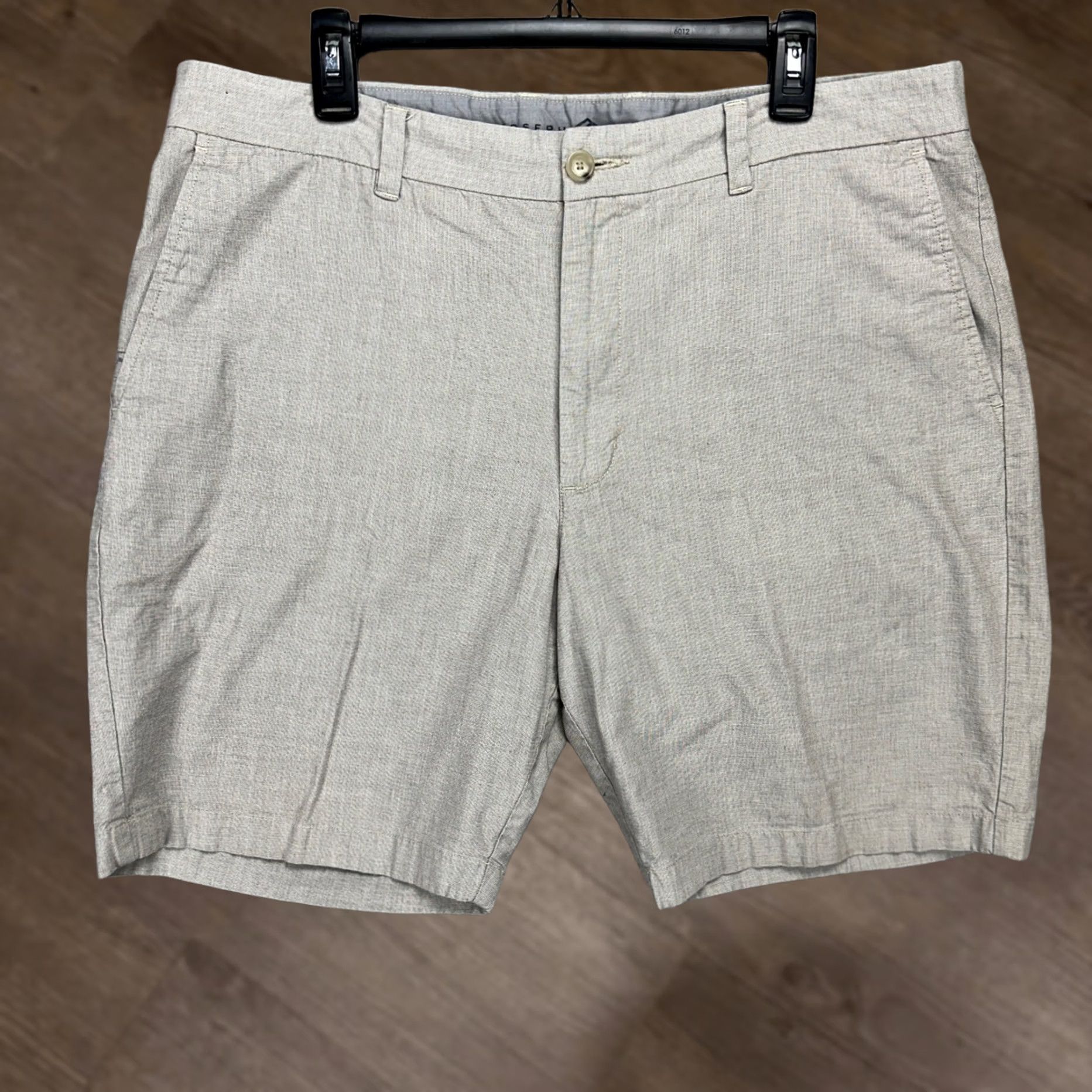 Joseph Abboud Joseph Abboud Mens Khakis Shorts 38 Light Tan Flat Front Stretch Pockets Casual Size US 38 / EU 54 - 1 Thumbnail