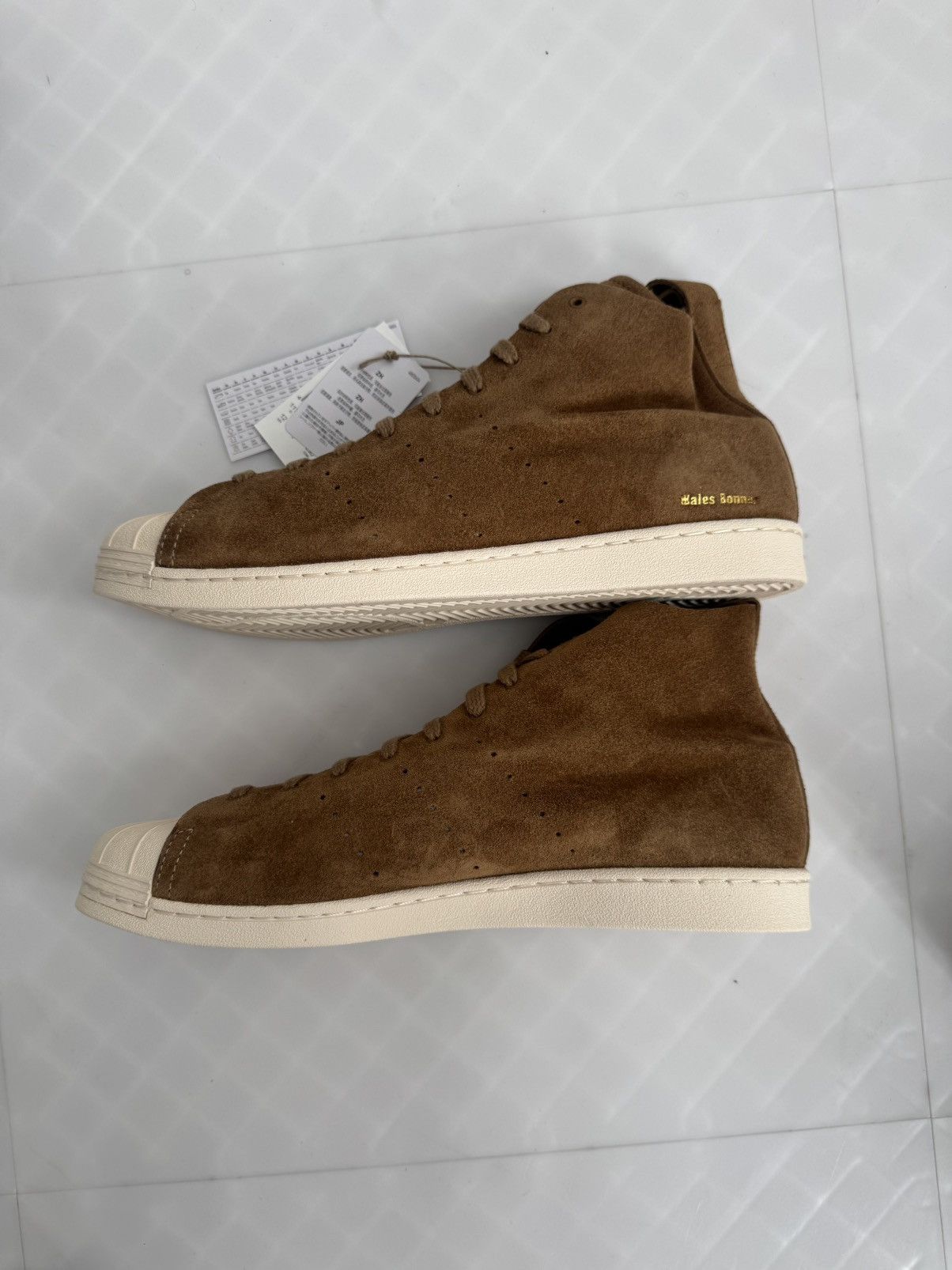 Adidas × Wales Bonner Adidas X Wales Bonner Suede Superstar Sneakers Size US 13 / EU 46 - 5 Thumbnail