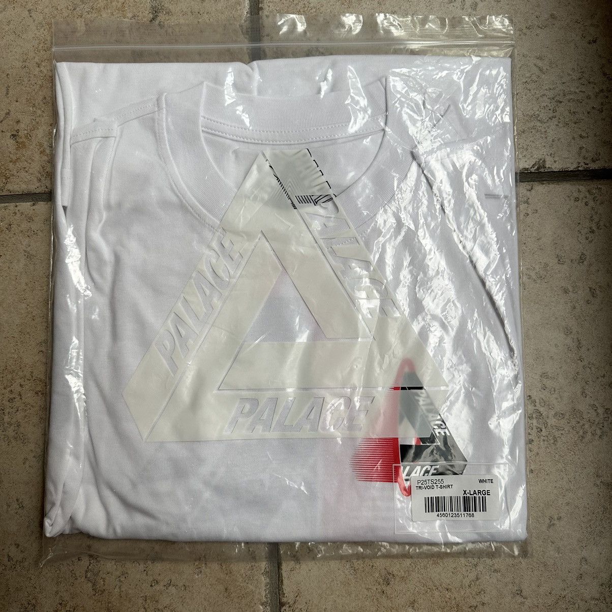 Palace Palace Tri-Void T-Shirt White Size XL | Grailed