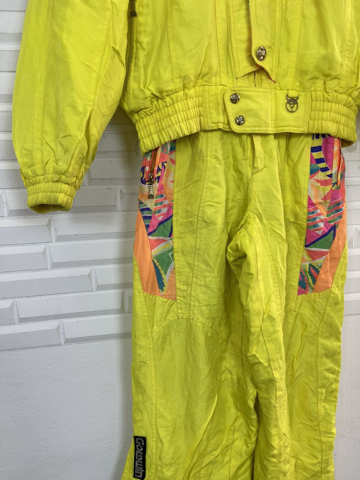 Goldwin VINTAGE GOLDWIN COMPETITION SKIWEAR SET WINTER GAMES Size US L / EU 52-54 / 3 - 5 Thumbnail