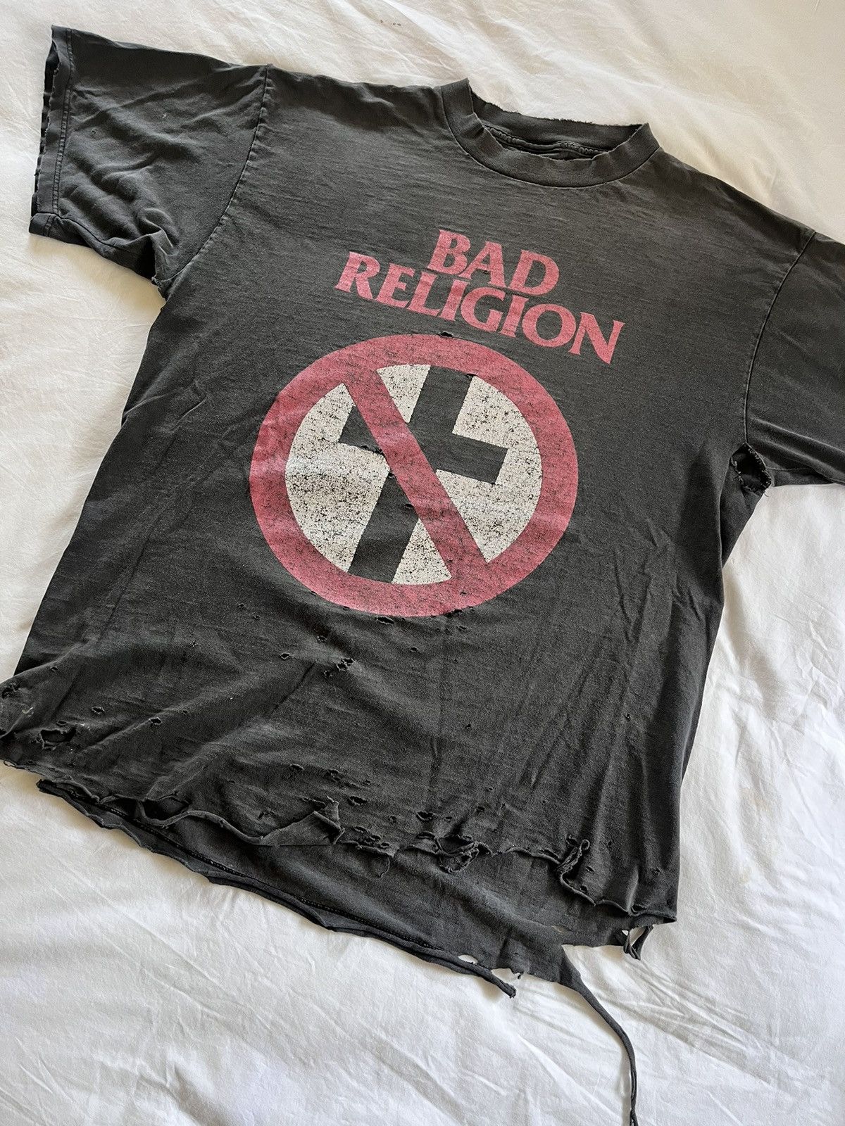image of Bad Religion Vintage T-Shirt in Black, Men's (Size XL)