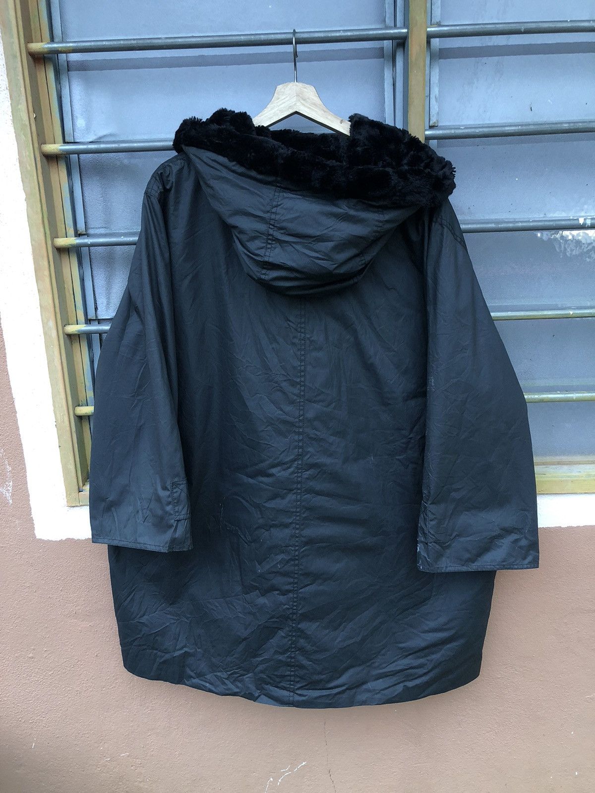 Max Mara Vintage Weekend Max Mara Fur Hoodie Jacket Size XL / US 12-14 / IT 48-50 - 9 Thumbnail