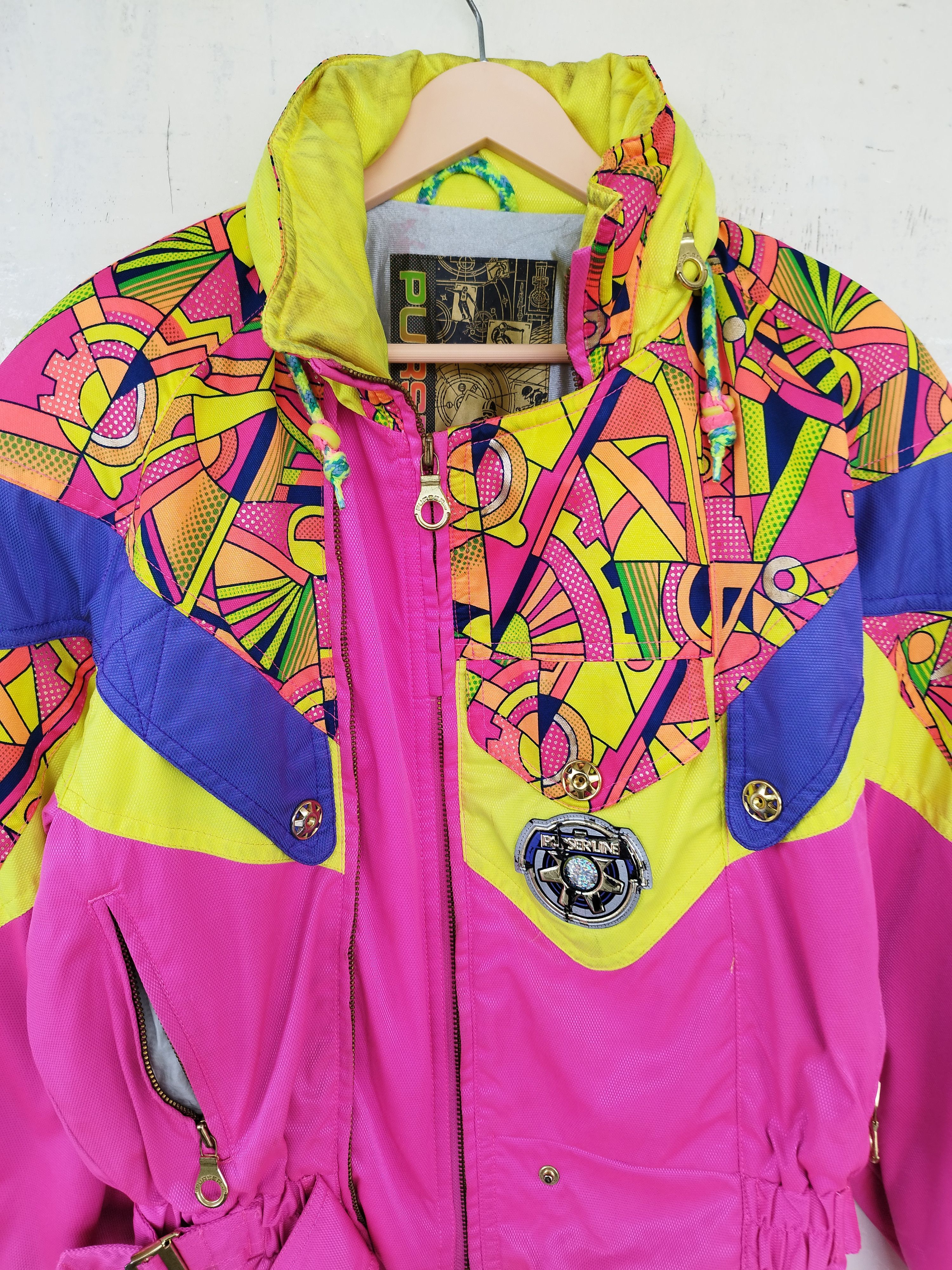 Phenix Purser Bomber jacket multicoloured ski jacket Size US L / EU 52-54 / 3 - 2 Thumbnail