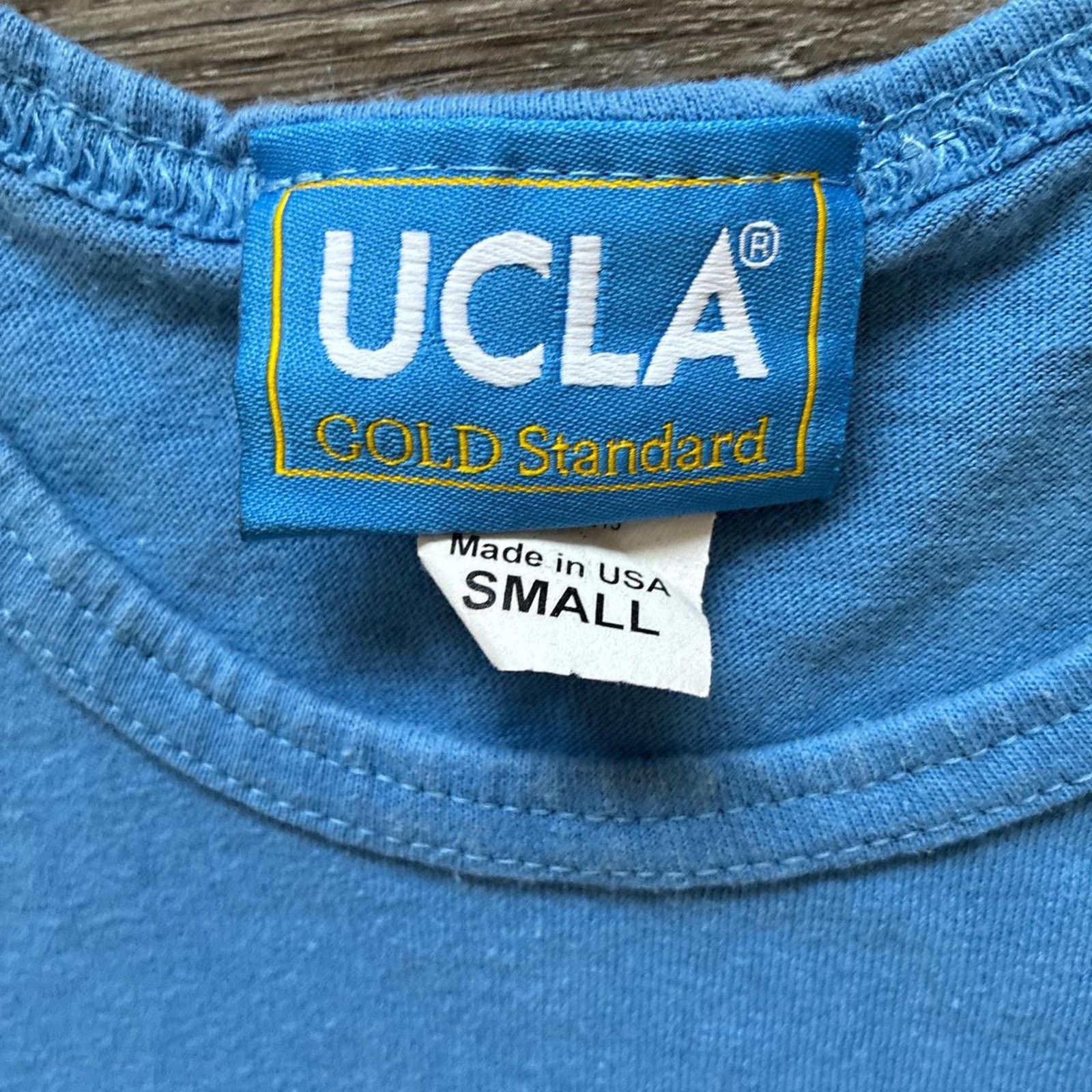 Russell Athletic × Vintage Vintage 90s UCLA Spell Out Tank Size US S / EU 44-46 / 1 - 3 Thumbnail