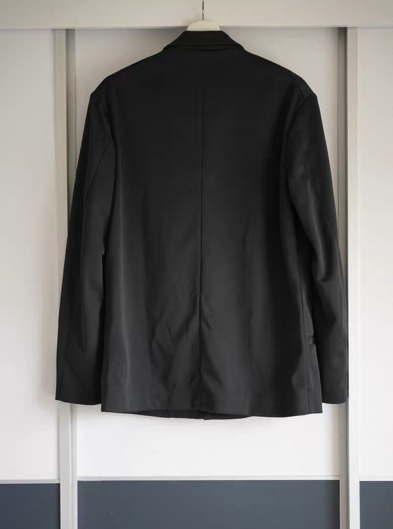 Yohji Yamamoto Yohji Yamamoto 95AW Rokumeikan Blue Jade Stripe Blazer Size 38S - 2 Thumbnail