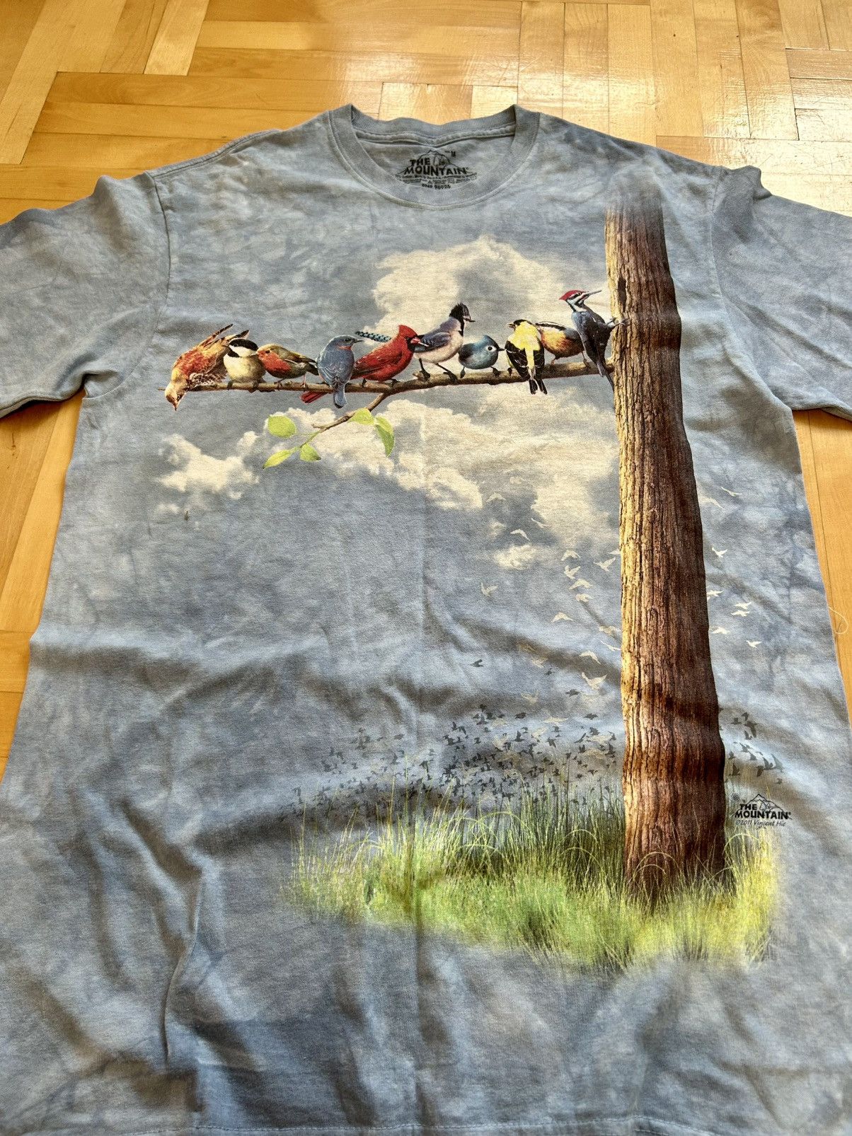 Vintage Beautiful Birds Tee Size US M / EU 48-50 / 2 - 5 Thumbnail