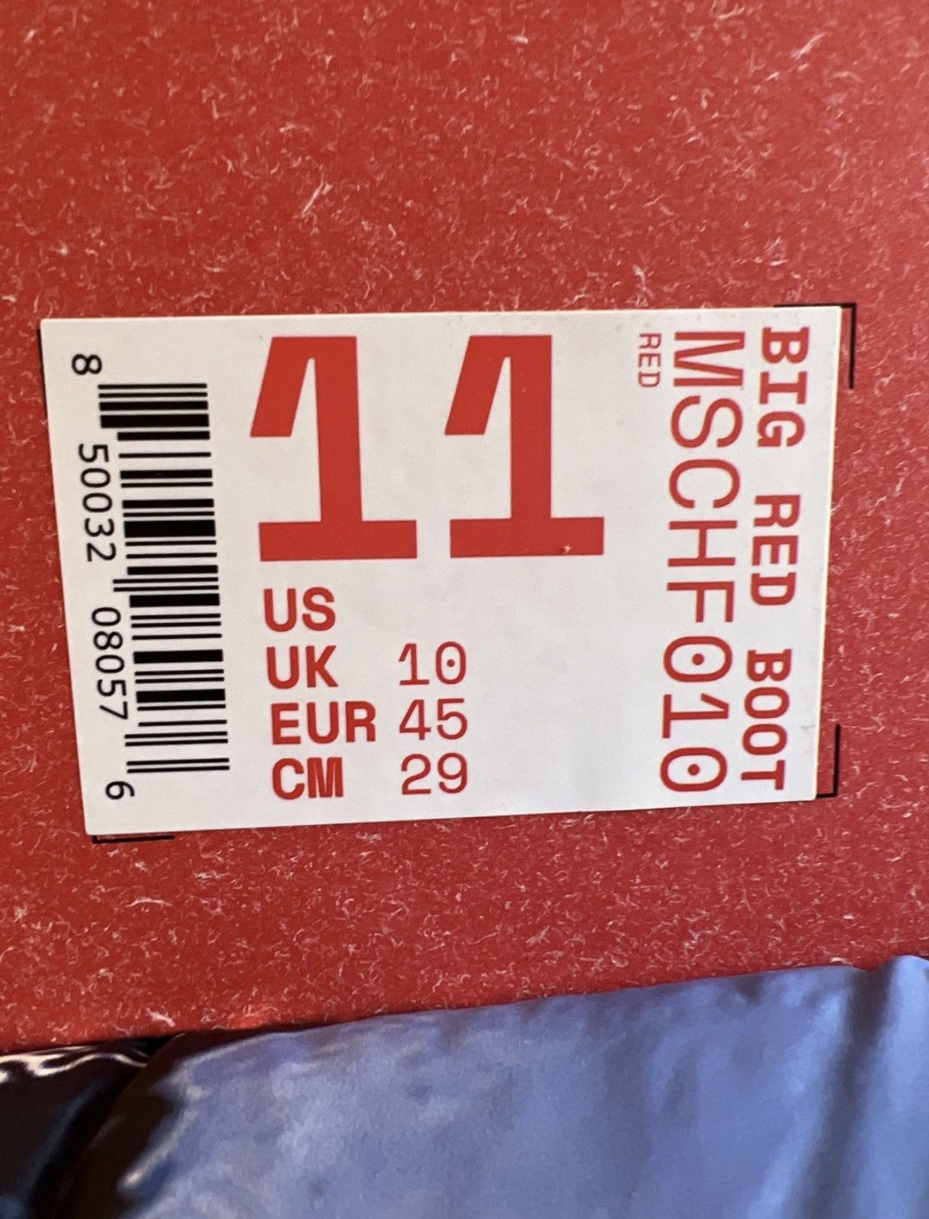 MSCHF Big red boots Size US 11 / EU 44 - 9 Thumbnail