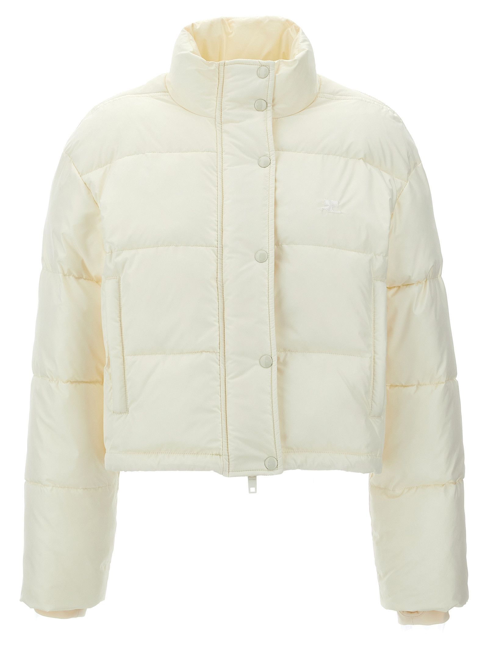 Courreges 'Ac' Cropped Down Jacket Size S / US 4 / IT 40 - 1 Thumbnail
