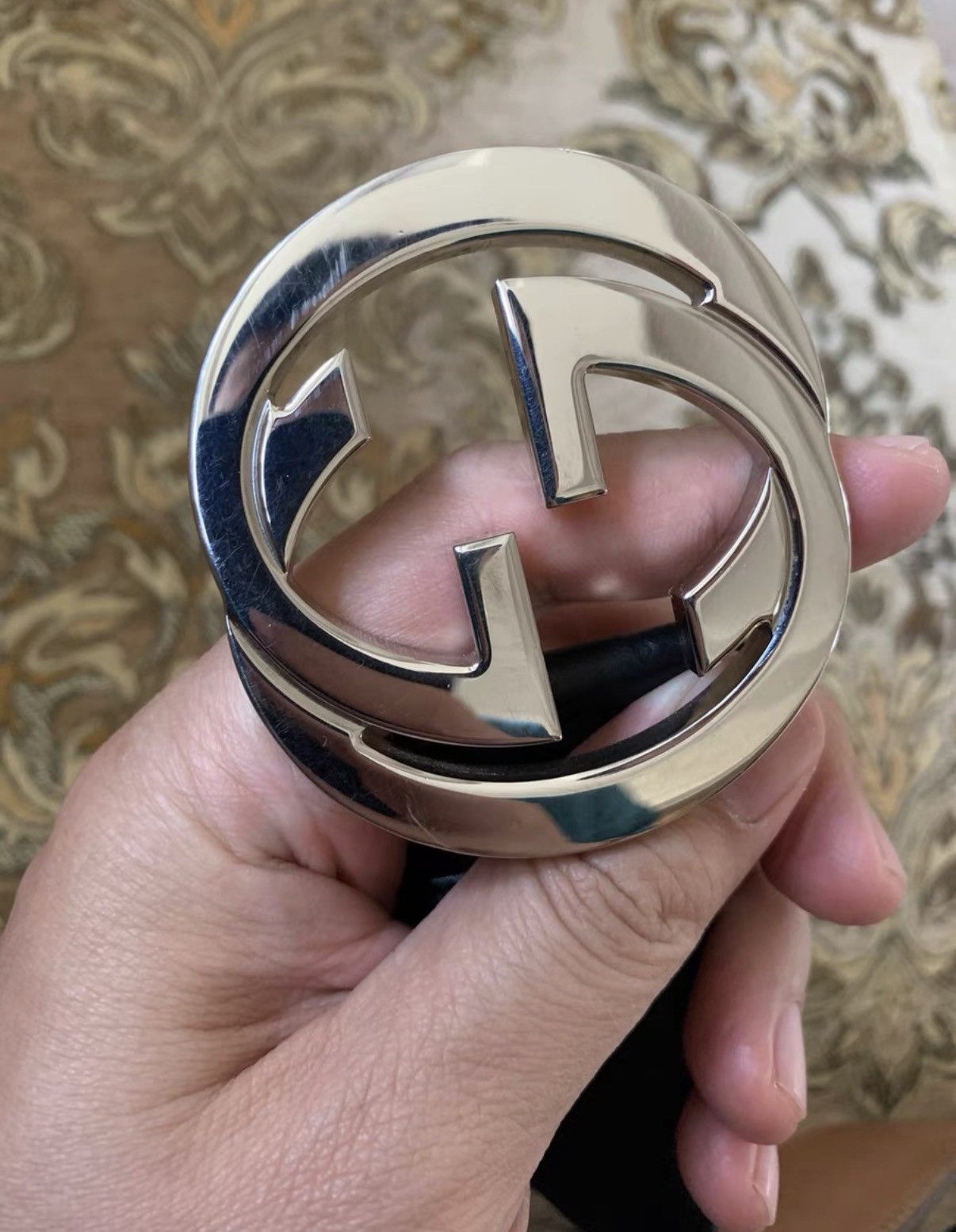 Gucci Gucci Genuine Leather Belt K16 Size ONE SIZE - 2 Thumbnail