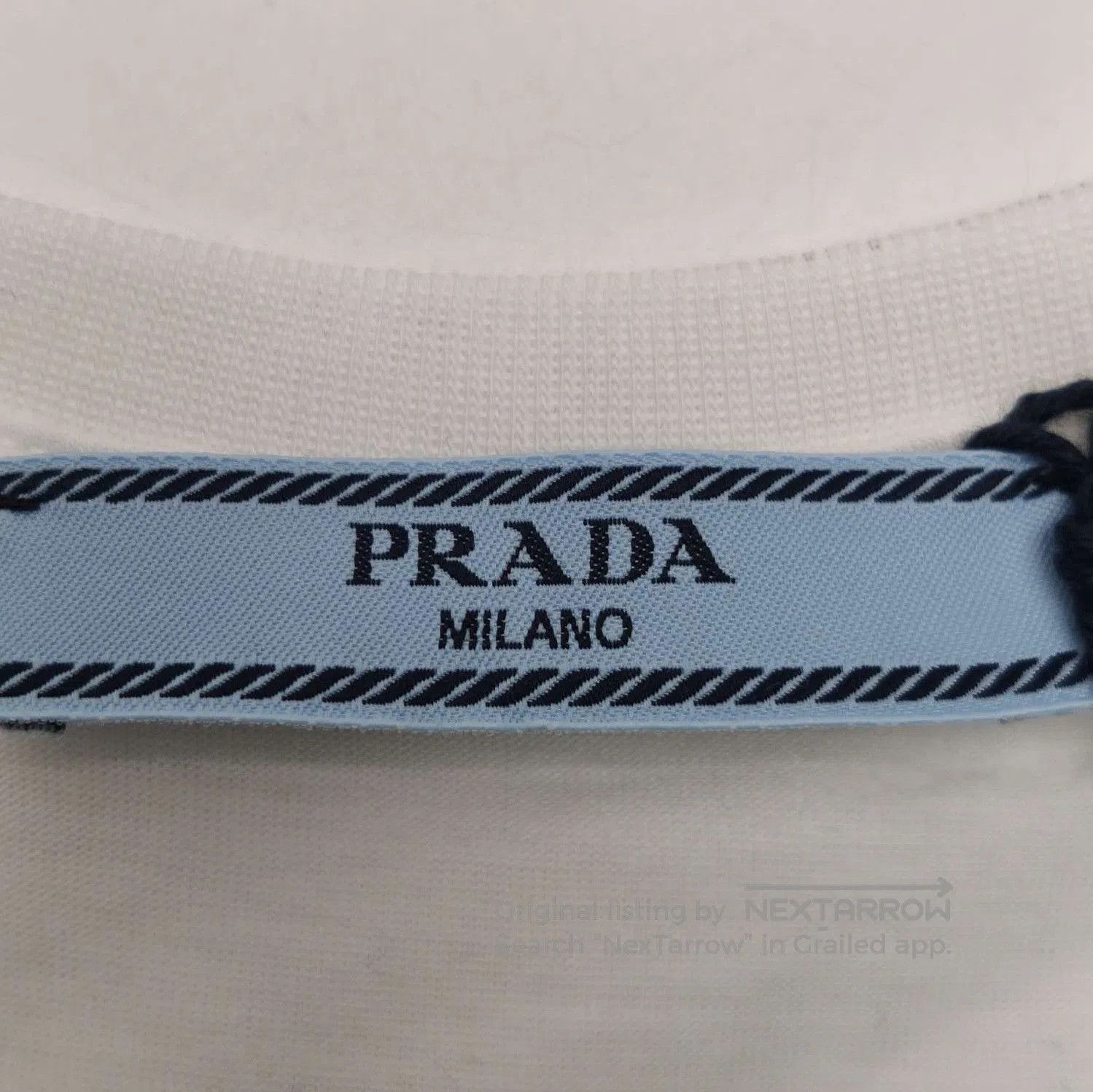Prada Prada Cotton Short Sleeve T. Size M / US 6-8 / IT 42-44 - 1 Thumbnail
