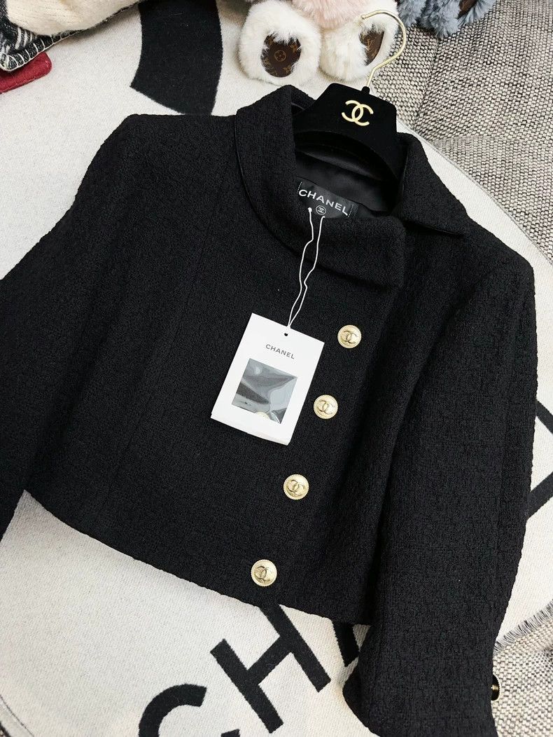 Chanel Chanel 20A Kangpeng Street Handicraft Workshop Black and G Size S / US 4 / IT 40 - 3 Thumbnail