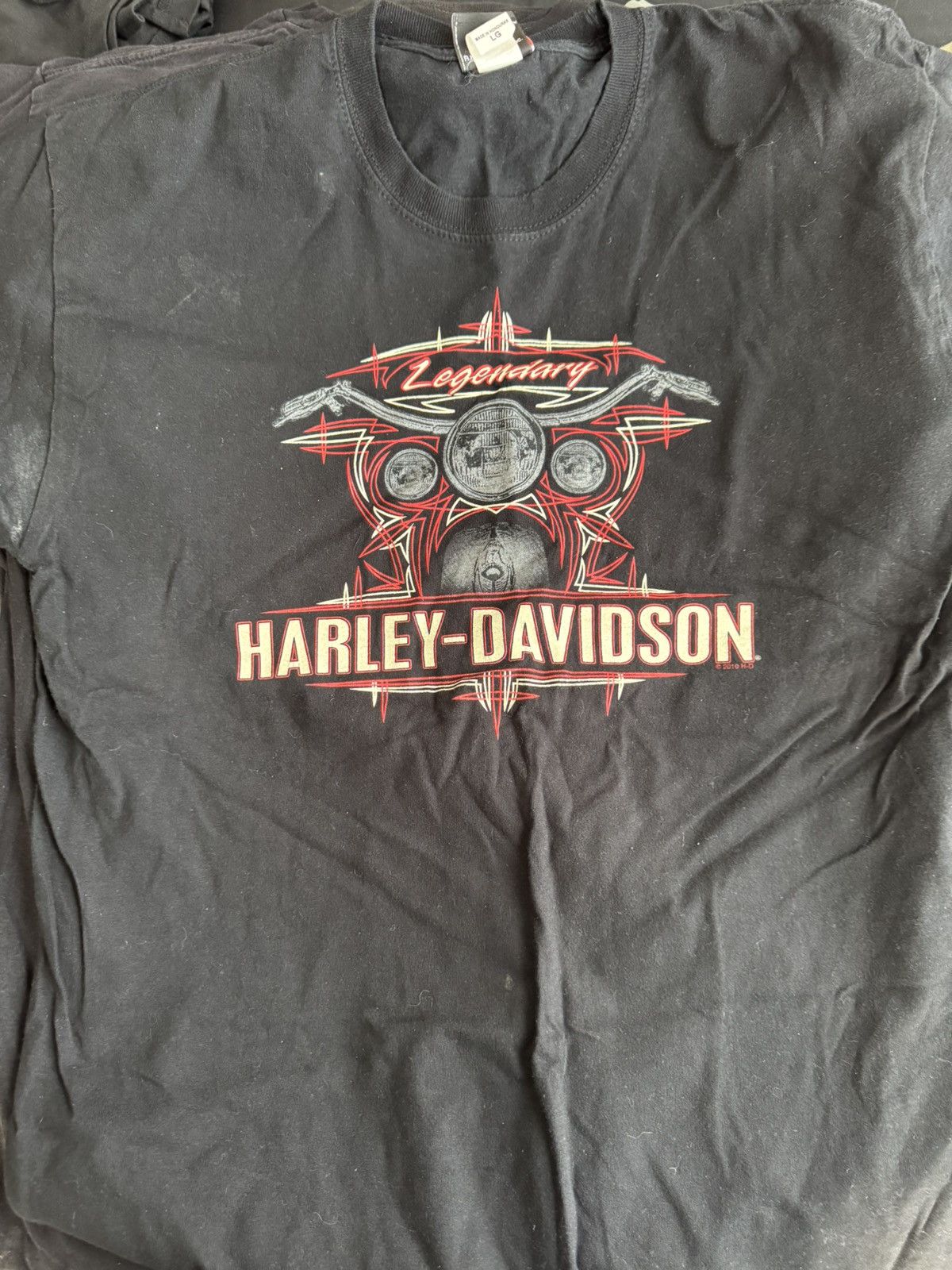 Harley Davidson × Vintage harley Size US L / EU 52-54 / 3 - 1 Thumbnail