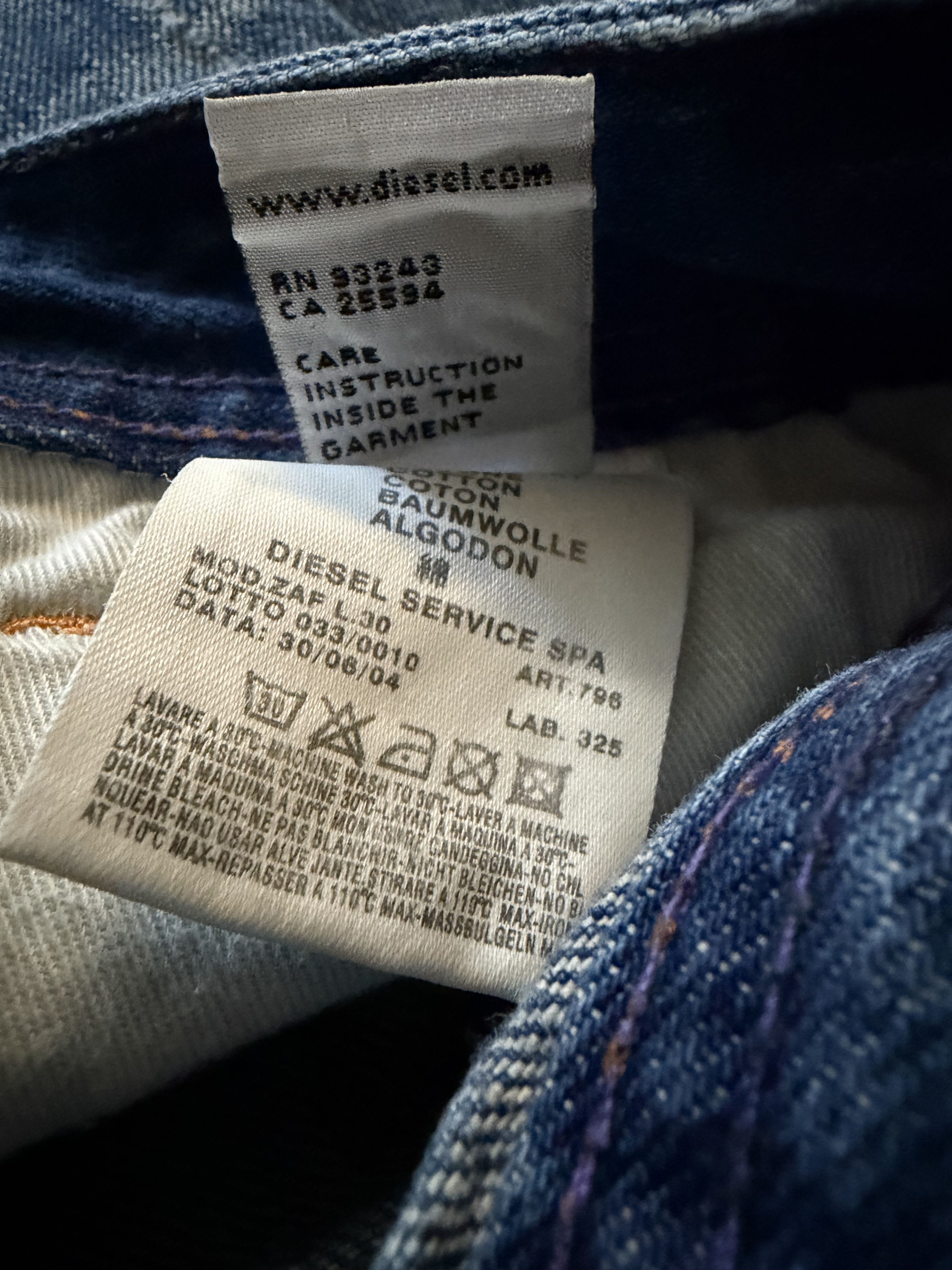 Diesel Diesel Zaf Flare Size US 38 / EU 54 - 5 Thumbnail