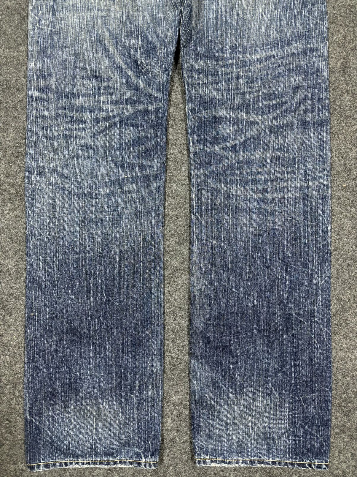 Japanese Brand 💥90s Style💥Archival DENIMCRAFT Insne Wash Style Denim F931 Size US 32 / EU 48 - 10 Thumbnail