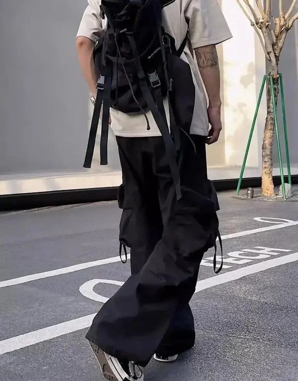 Other Blue Big Pocket Cargo Pants Size US 42 / EU 58 - 2 Thumbnail