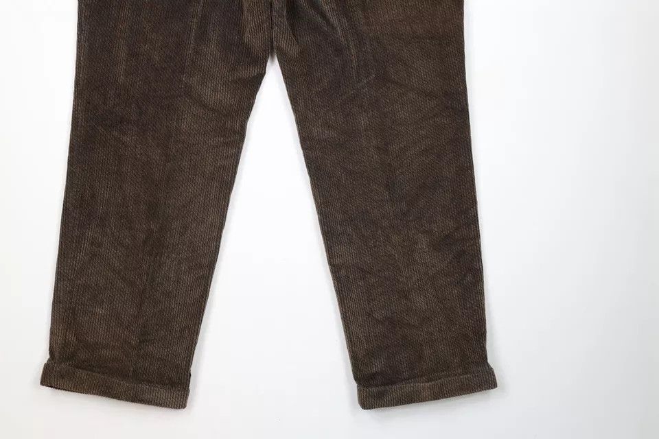 Vintage Vintage 90s Streetwear Fleck Thick Corduroy Chino Pants Size US 36 / EU 52 - 10 Thumbnail