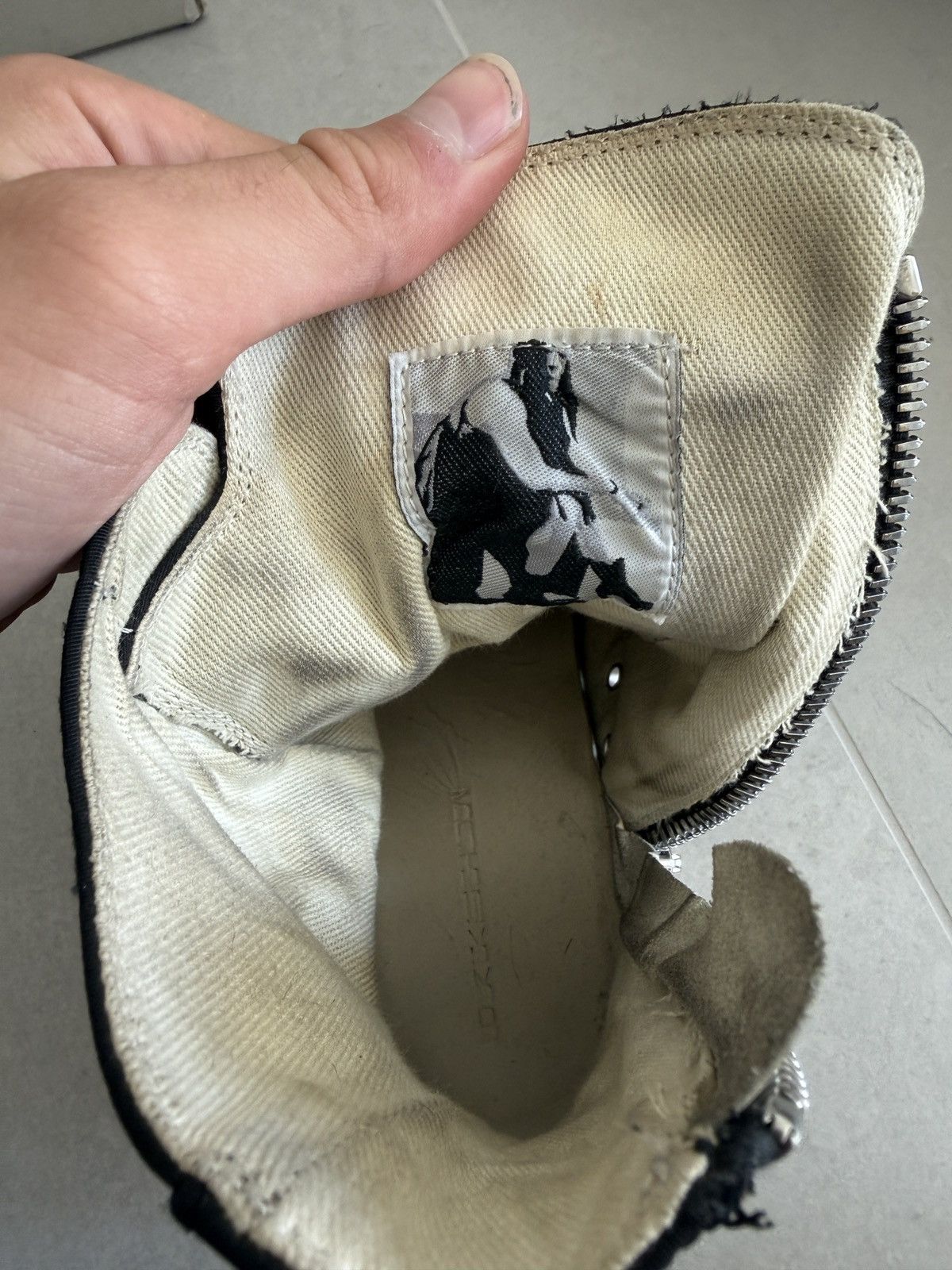 Rick Owens Rick Owen drkshdw ramones Size US 9 / EU 42 - 9 Thumbnail
