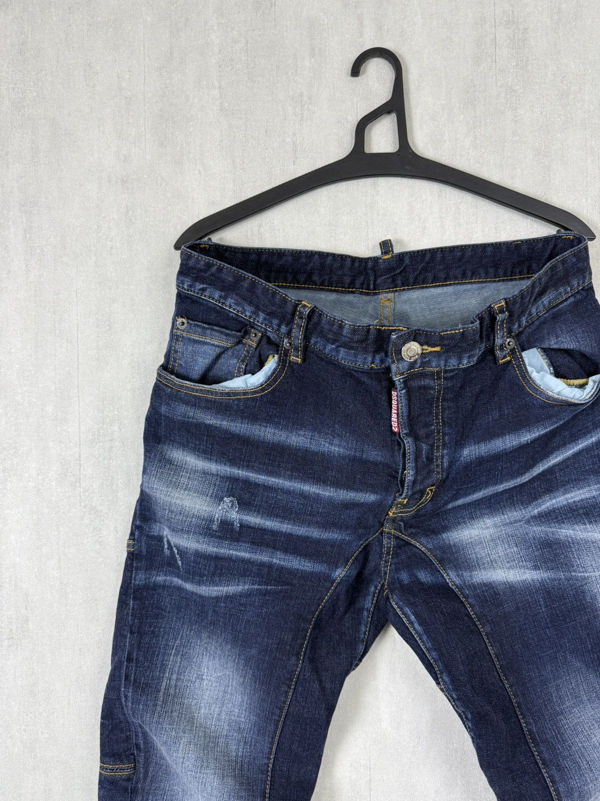 Dsquared2 Dsquared2 Men’s Classic Kenny Twist Denim Jeans Pants Siz 50 Size US 33 - 5 Thumbnail