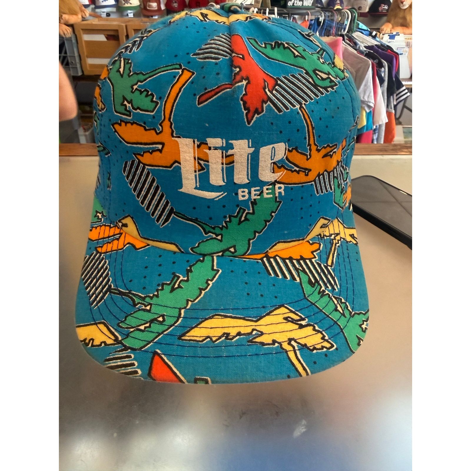 Other 80s/90s Miller Lite Beer Colorful Trees Snap Back Size ONE SIZE - 1 Thumbnail