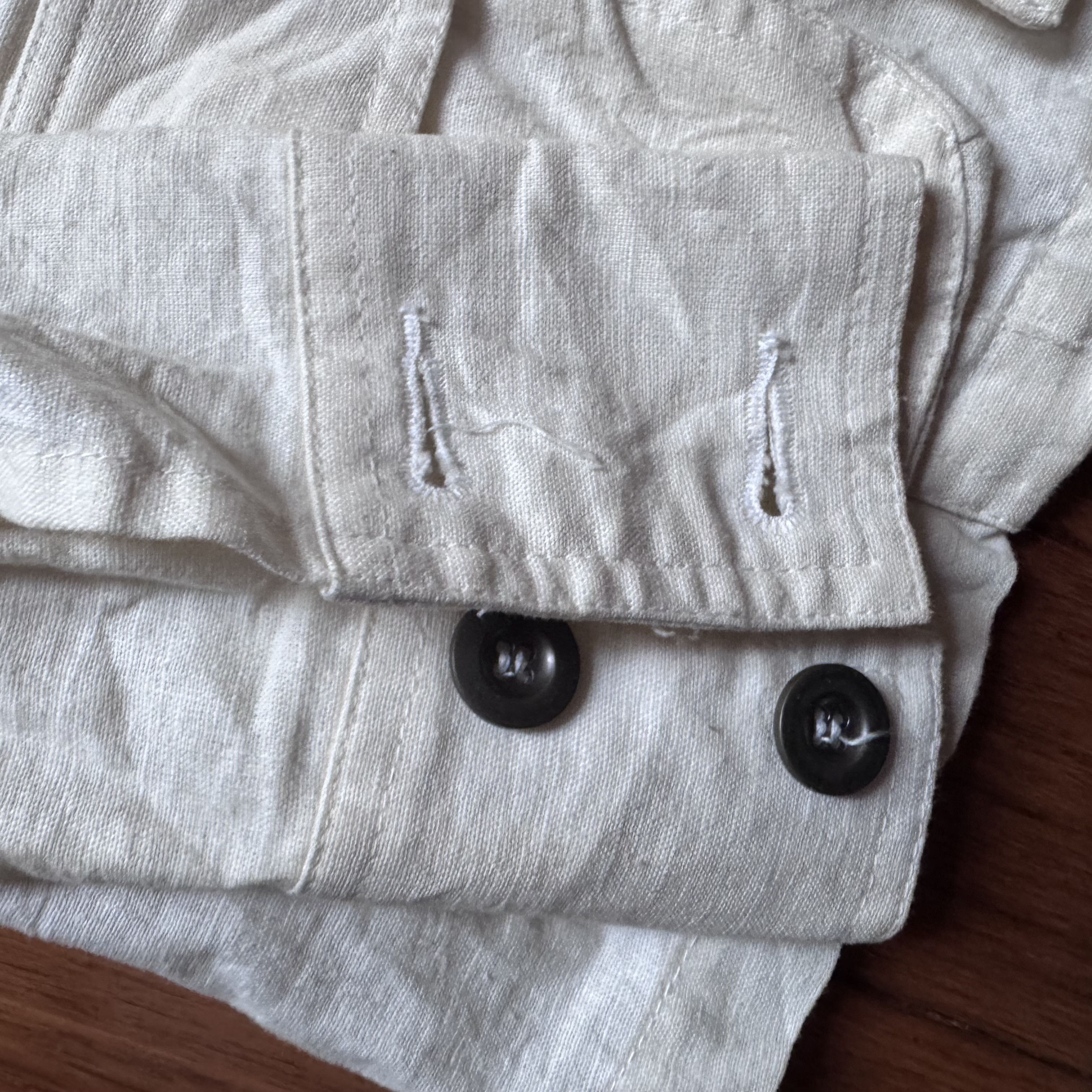 GOA GOA white linen jacket Size S / US 4 / IT 40 - 8 Thumbnail