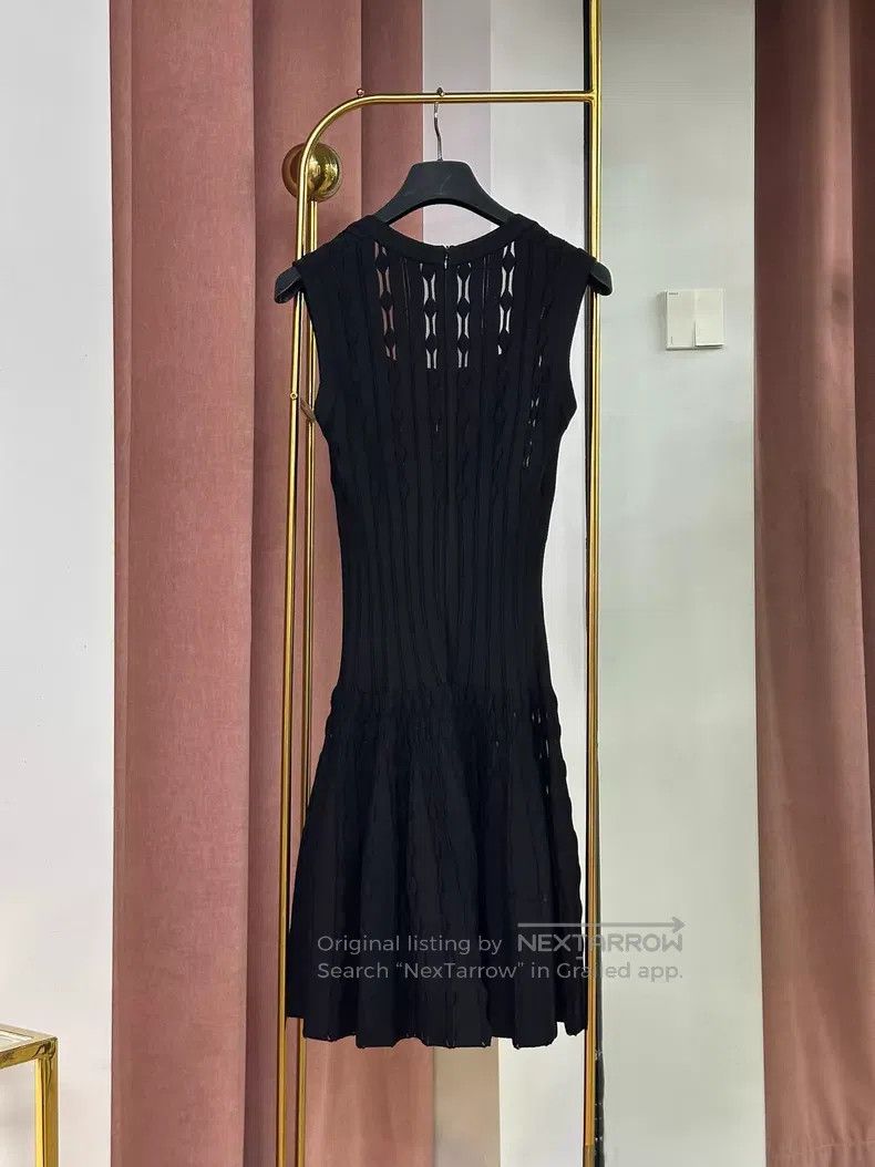 Alaia Alaia Black Knitted Dress Size XS / US 0-2 / IT 36-38 - 3 Thumbnail