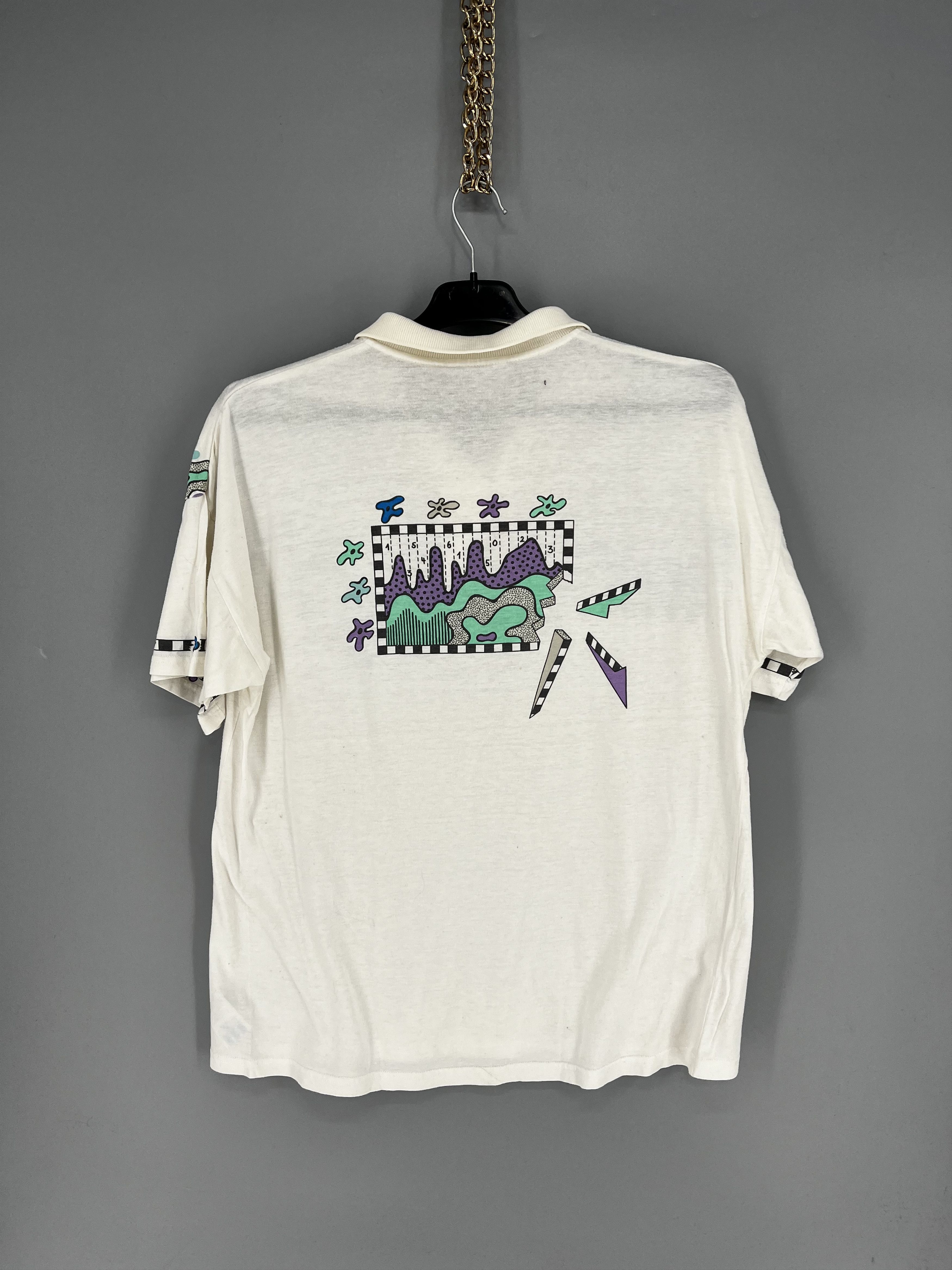 Adidas VTG Adidas Steffi Graf floral film logo flower Andre Agassi Size US S / EU 44-46 / 1 - 10 Thumbnail
