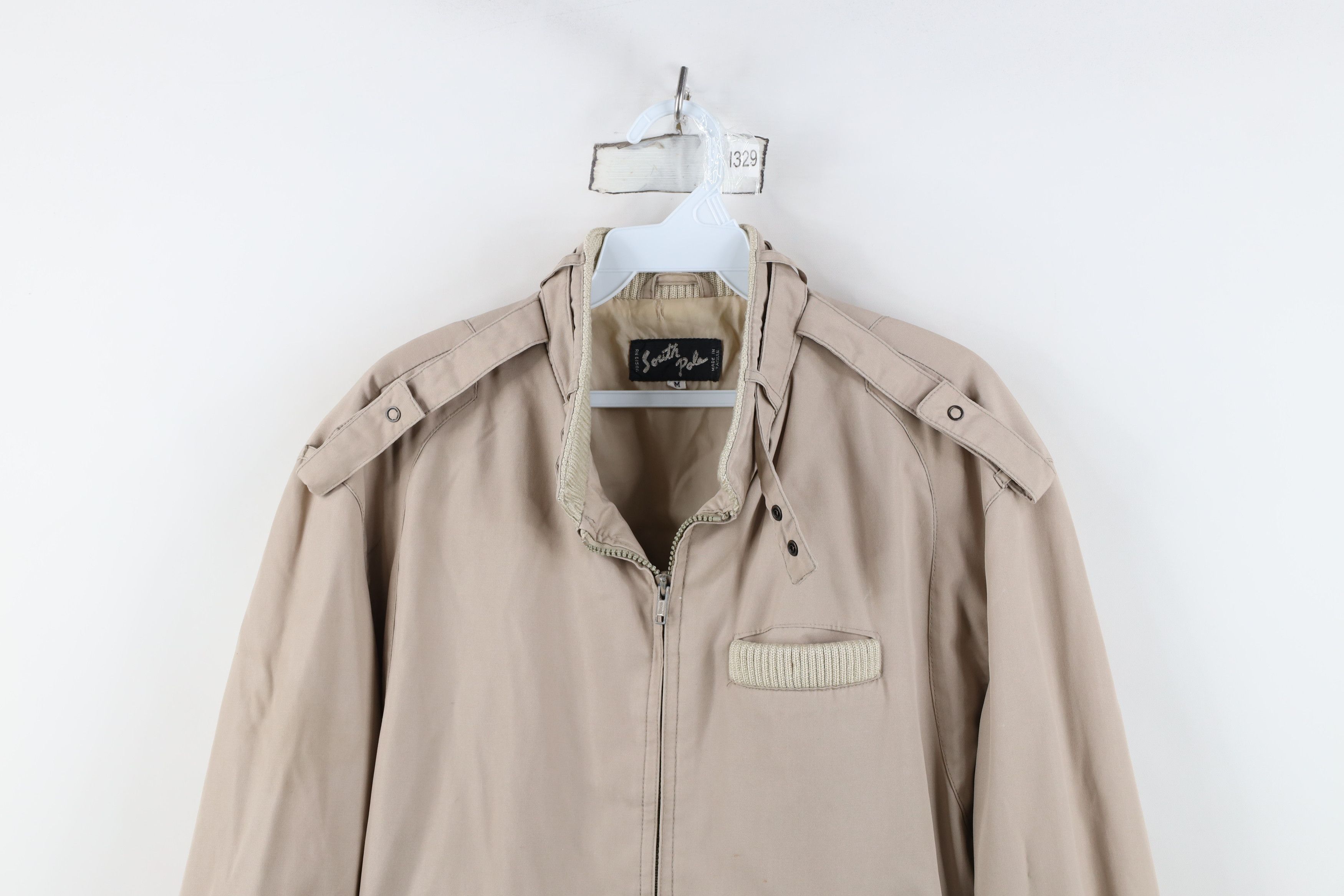 Vintage Vintage 70s 80s Streetwear Full Zip Cafe Racer Bomber Jacket Size US M / EU 48-50 / 2 - 2 Thumbnail