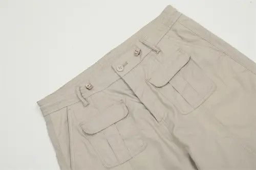 Other Apricot Multi-Pocket Loose Straight Cargo Casual Pants Size US 32 / EU 48 - 4 Thumbnail
