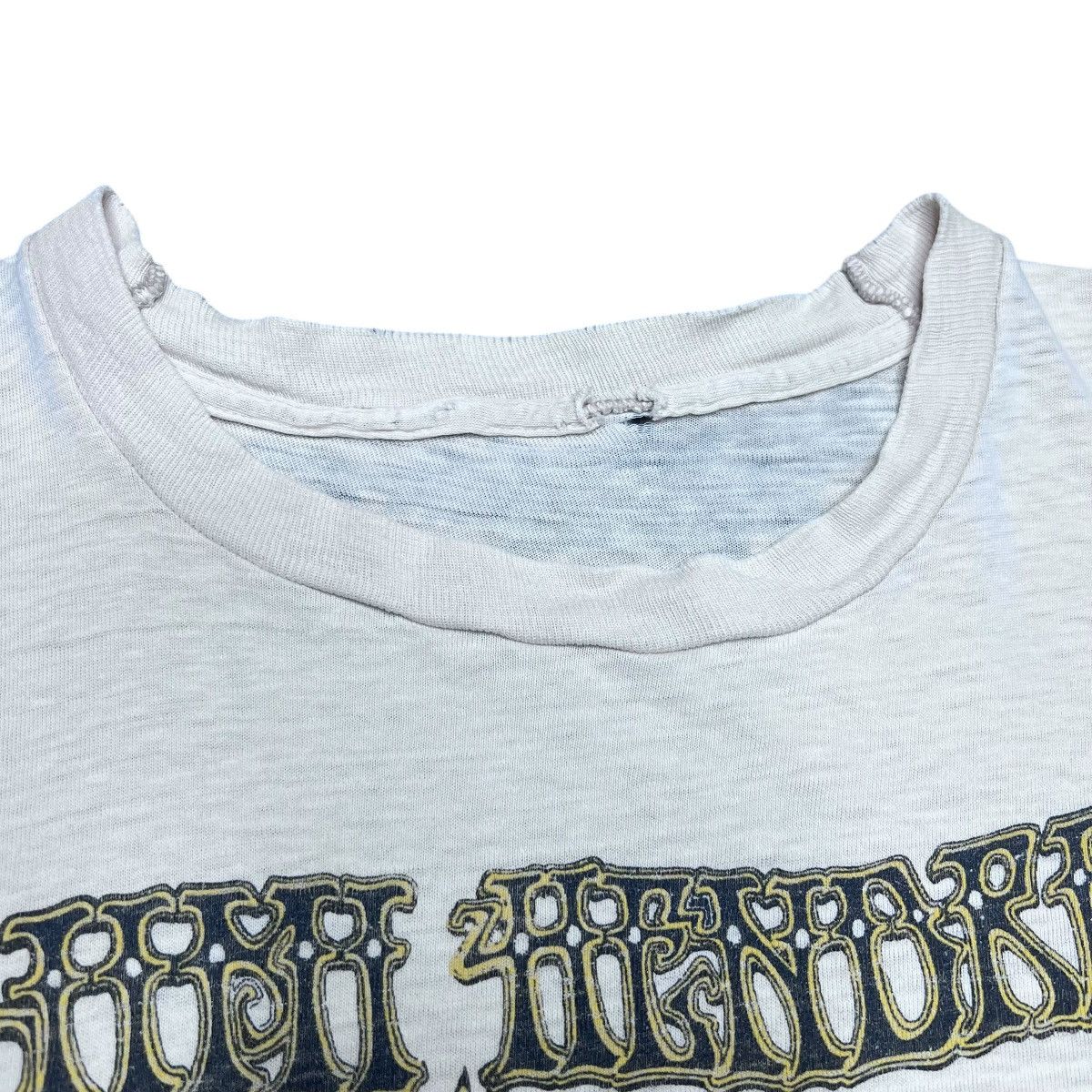Band Tees 1973 Jimi Hendrix Winterland Eyeball Rick Griffin Art TShirt Size US M / EU 48-50 / 2 - 5 Thumbnail