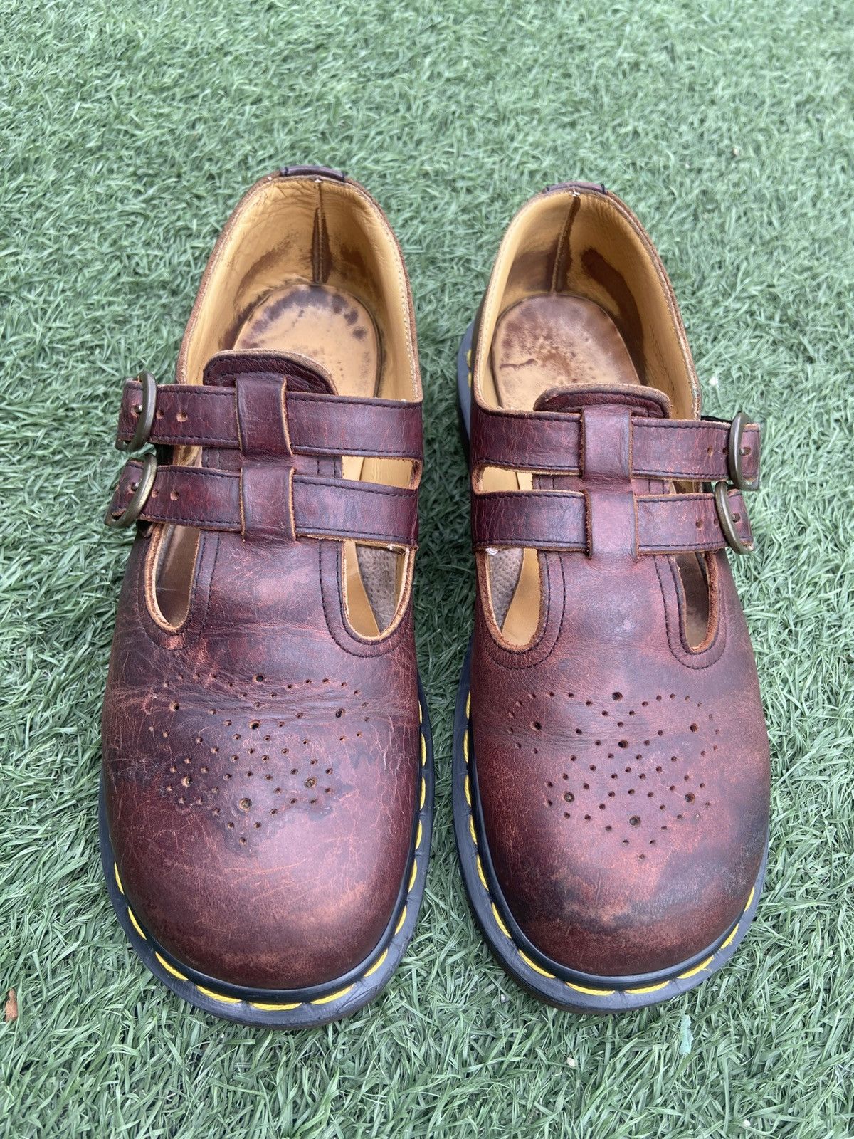 Dr. Martens Dr Martens Double Strap Maryjane Shoes Size 7 Size US 7 / EU 40 - 2 Thumbnail