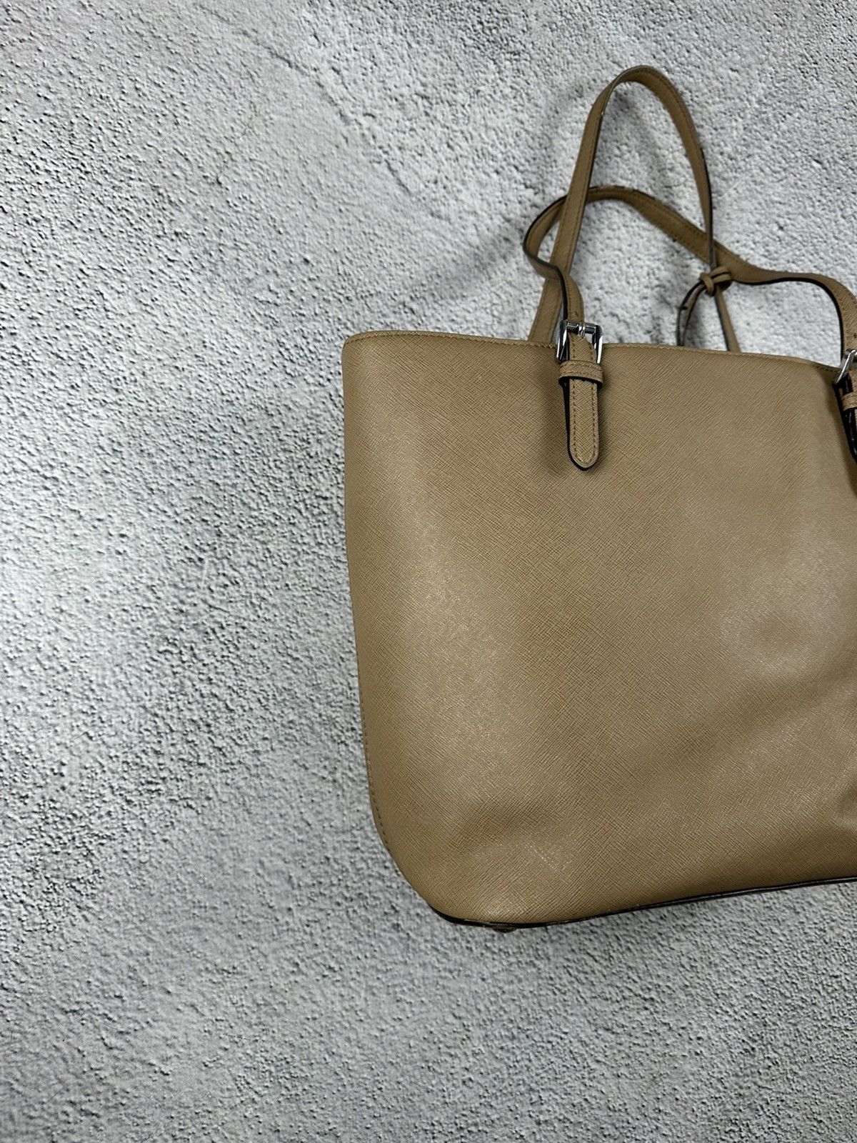 Michael Kors Michael Kors Woman’s Shoulder Bag Tote Beige Old Money Size ONE SIZE - 6 Thumbnail