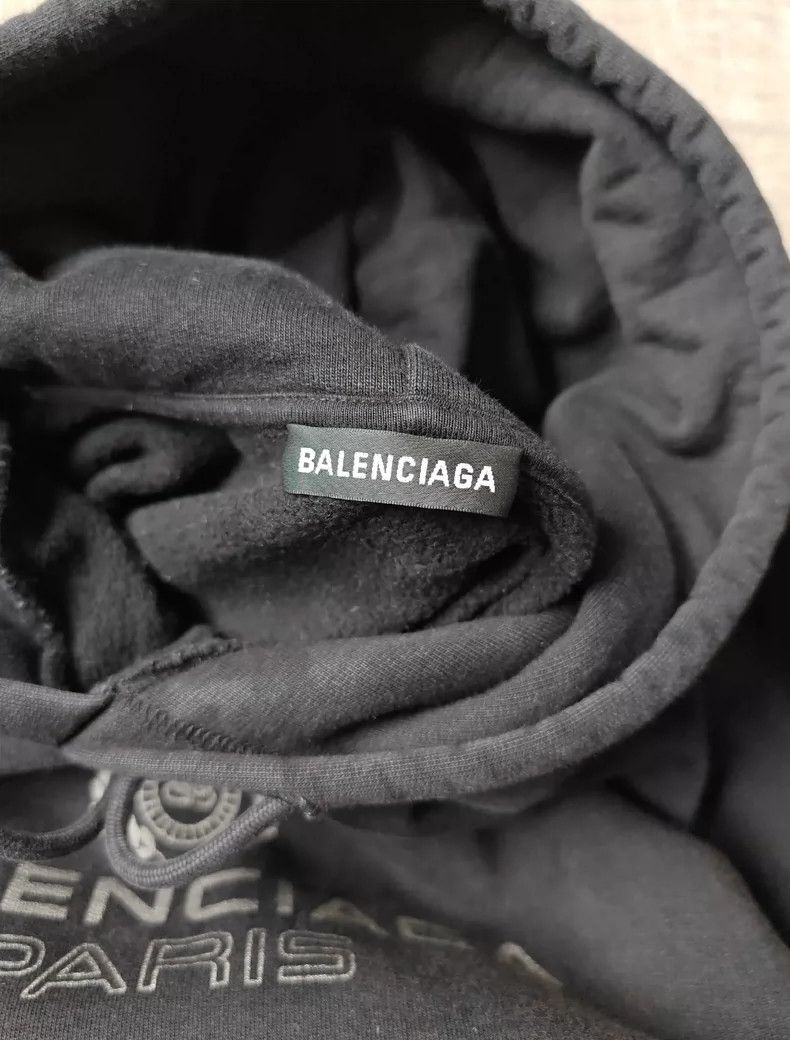 Balenciaga Balenciaga Crown wheat ear logo sweater hoodie coat Size US S / EU 44-46 / 1 - 4 Thumbnail