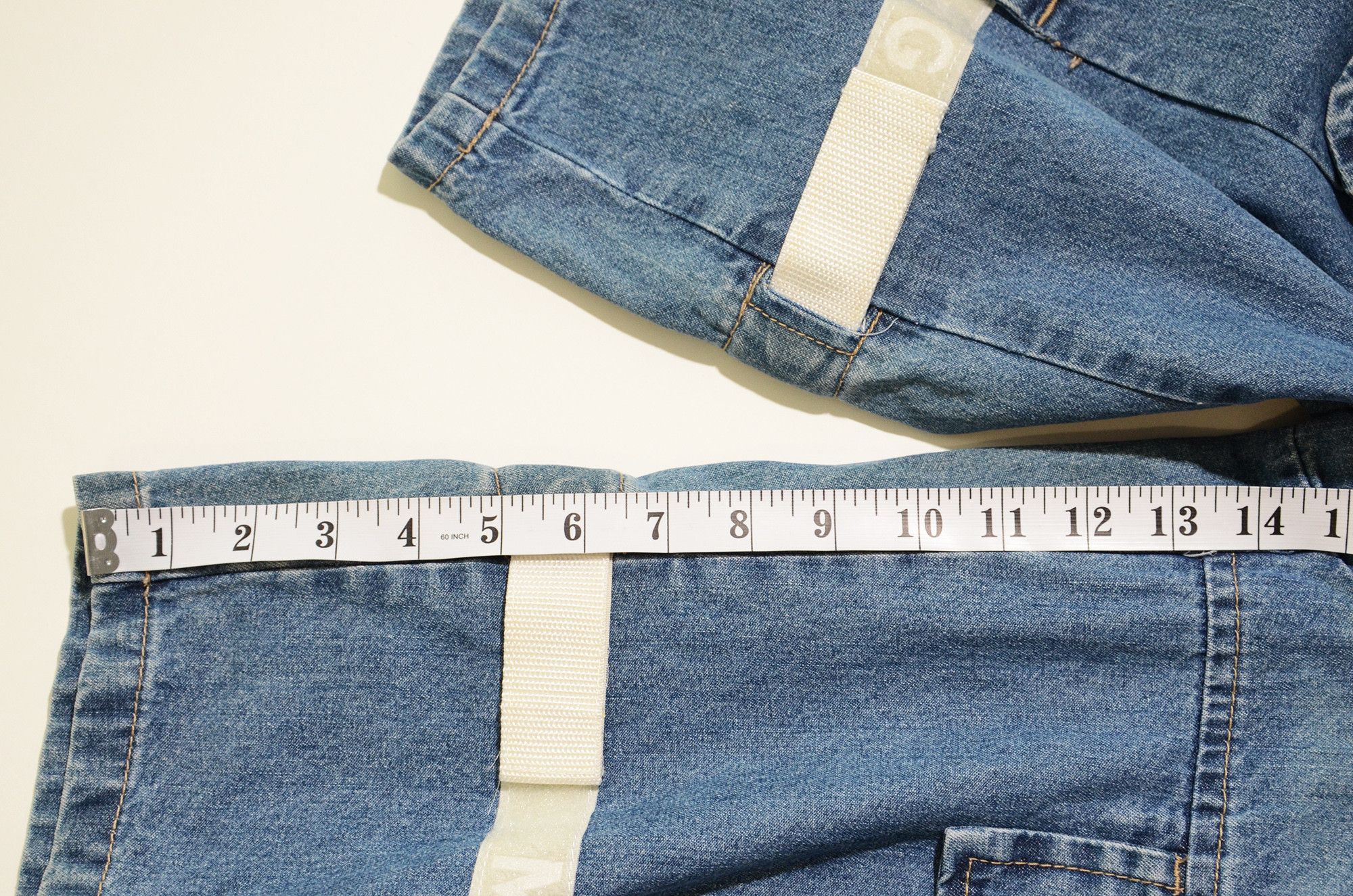 Marithe + Francois Girbaud [Folding Color Defects] M+FG W38 Cargo Jorts Y2K Craft Size US 38 / EU 54 - 14 Thumbnail