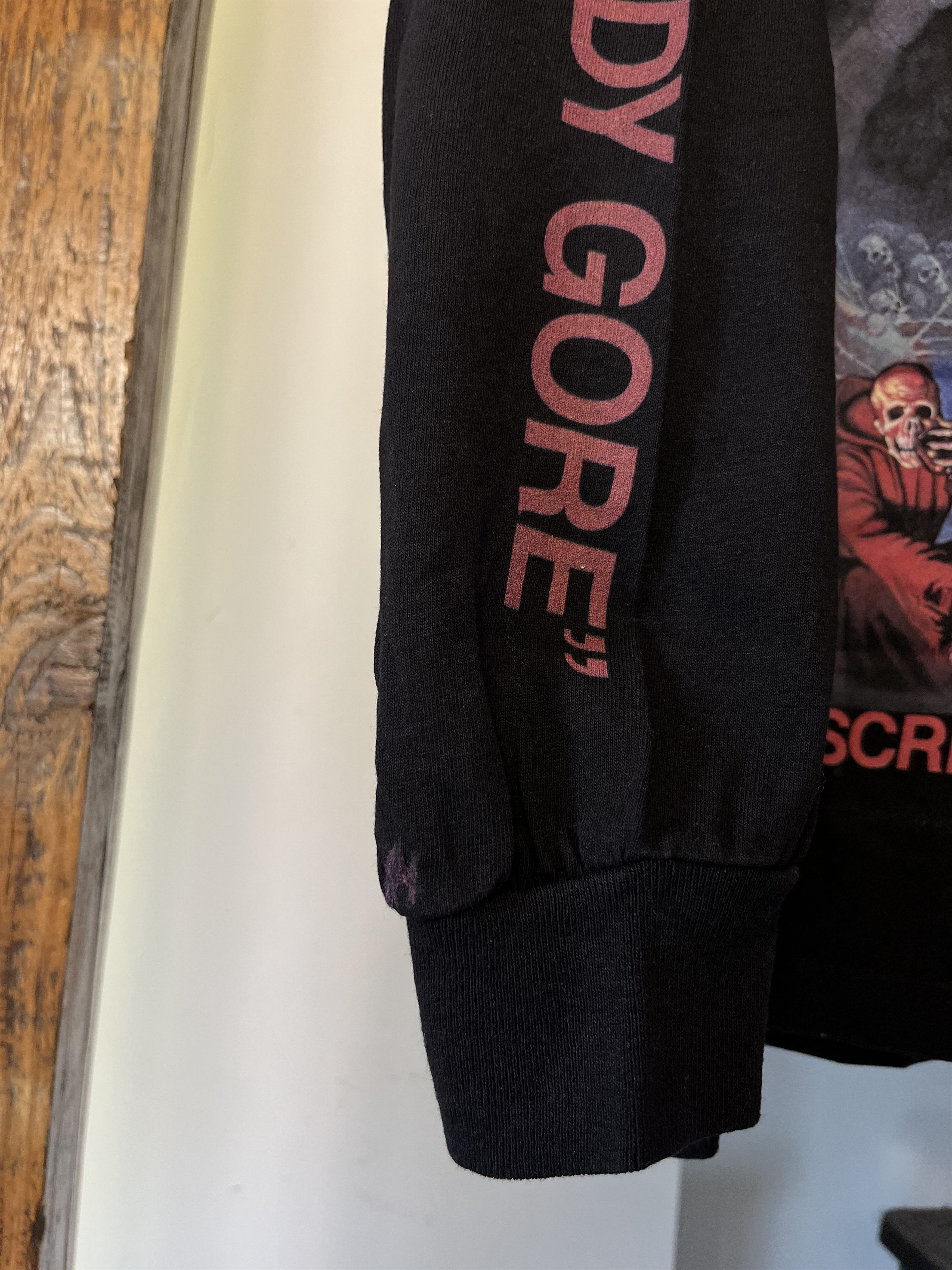 Band Tees × Vintage Death "Scream Bloody Gore" 1987 Album Longsleeve Size US M / EU 48-50 / 2 - 9 Thumbnail