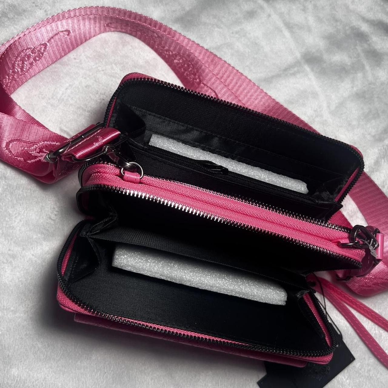 Ed Hardy Ed Hardy Pink Crossbody with Skull Imprint Size ONE SIZE - 3 Thumbnail