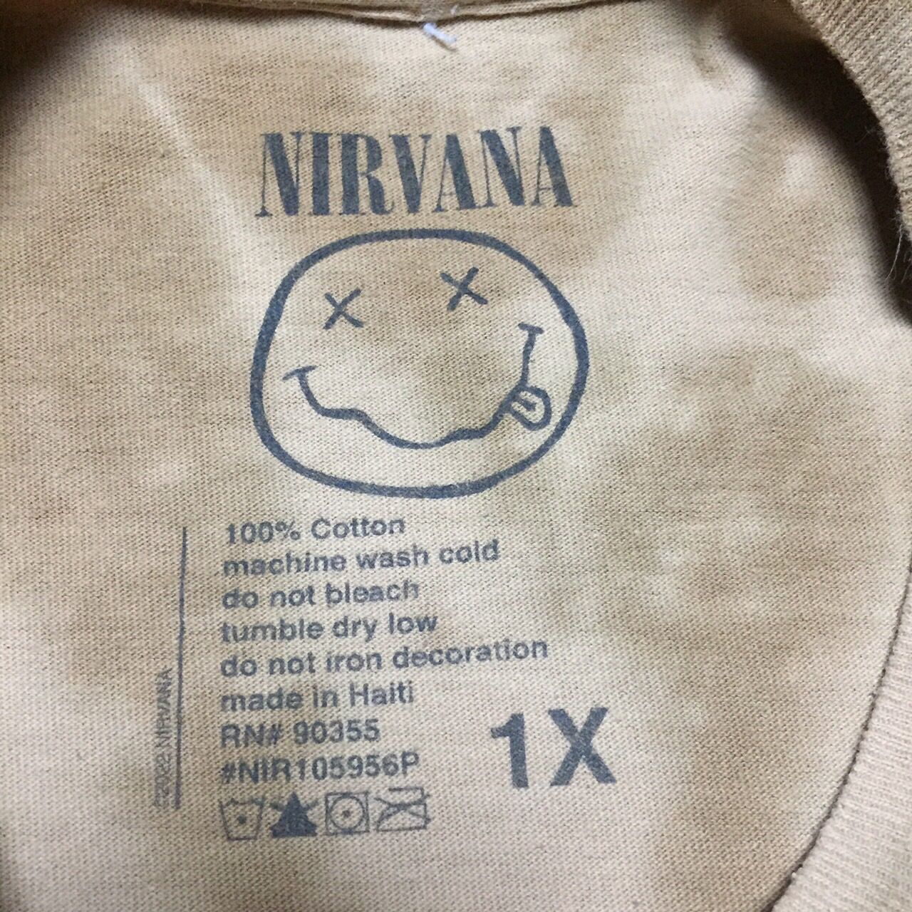 Nirvana Nirvana T shirt Size US XXL / EU 58 / 5 - 4 Thumbnail