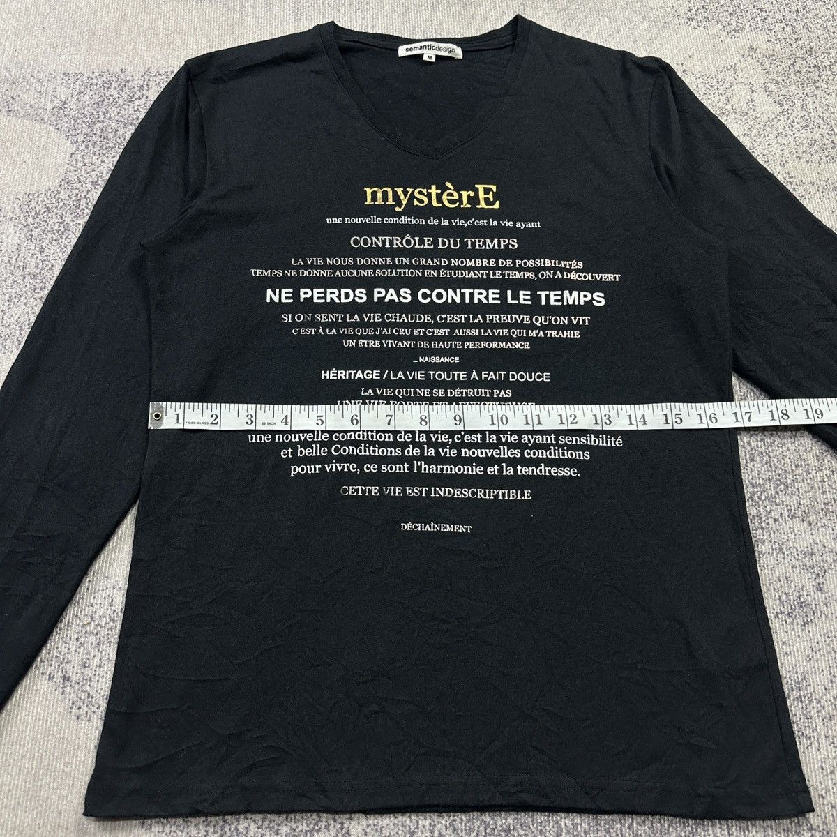 semanticdesign Semantic design longsleeve Tshirt Size US M / EU 48-50 / 2 - 4 Thumbnail