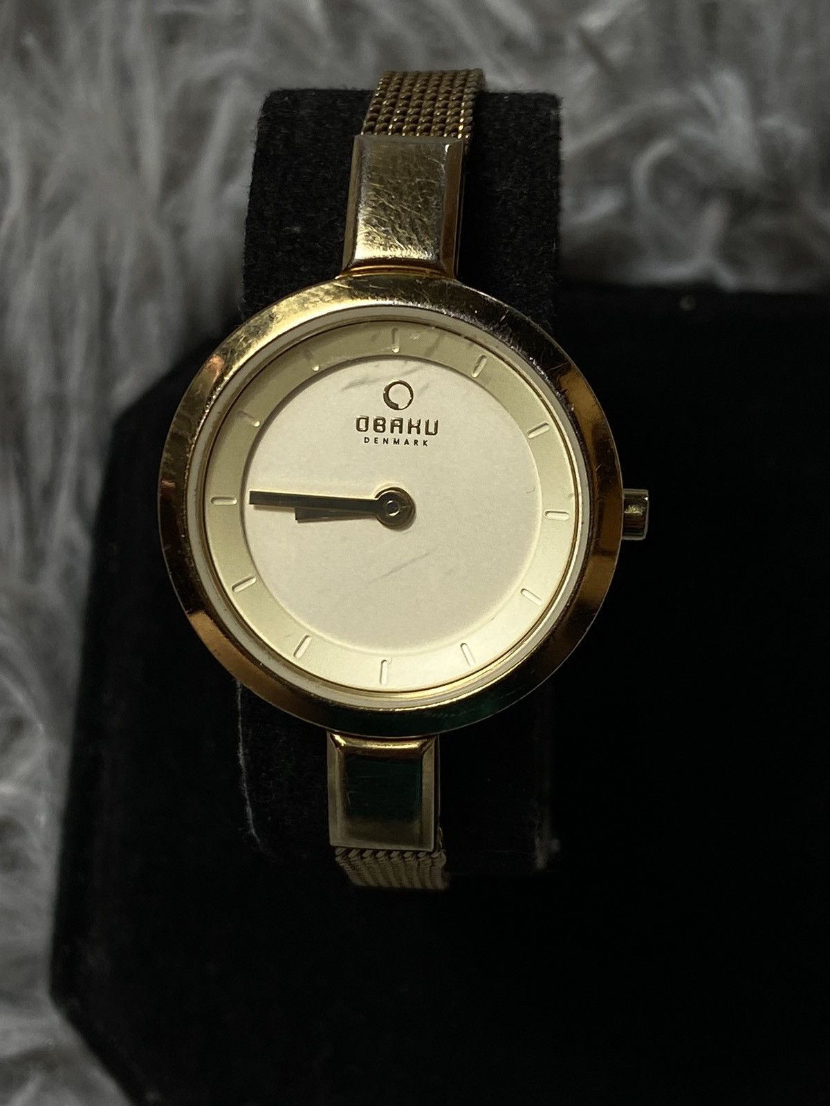 Japanese Brand Elegant Gold-Plated Obaku Watch - Japanese Brand Size ONE SIZE - 10 Thumbnail